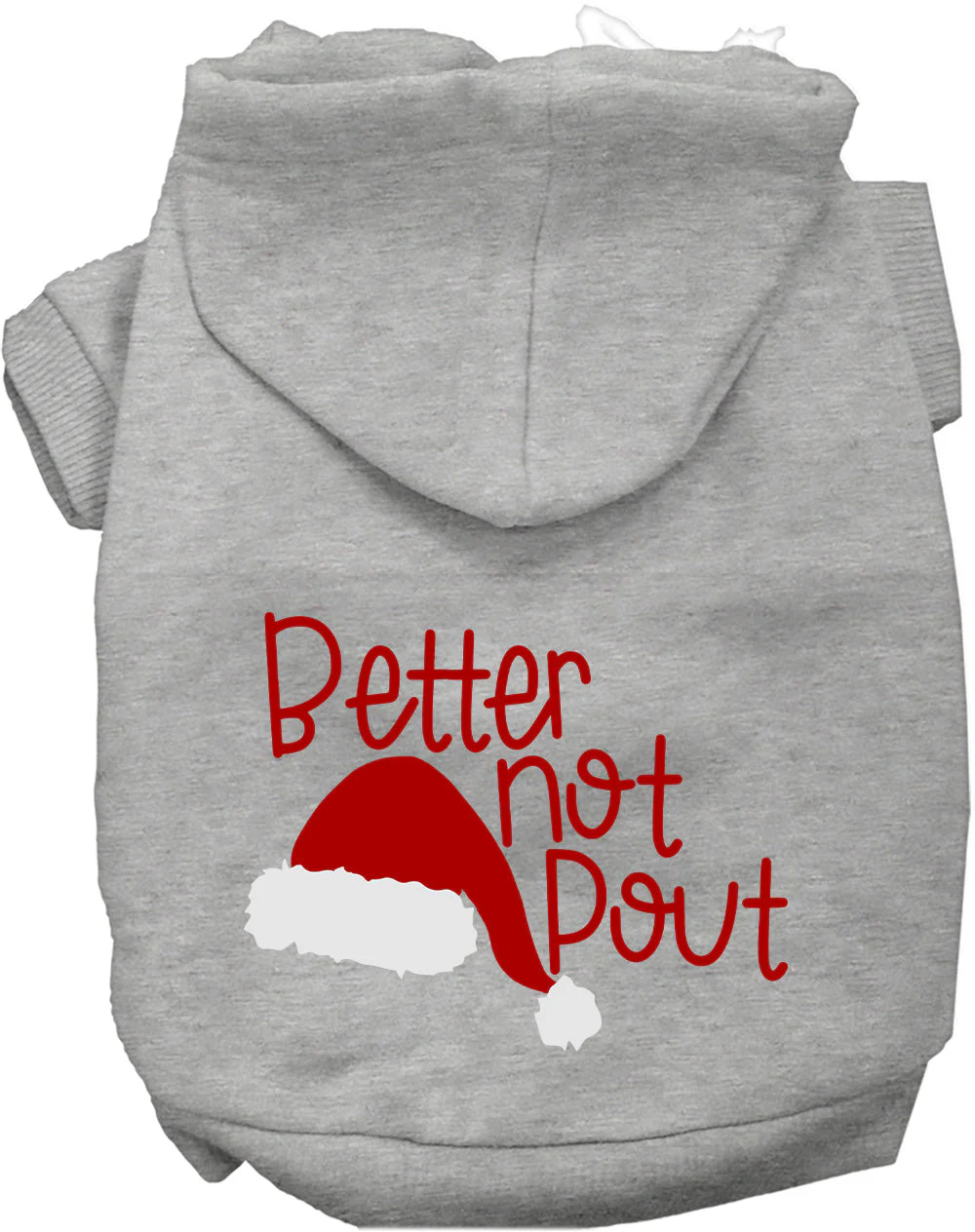 Better Not Pout Christmas Pet Hoodie - Image 7