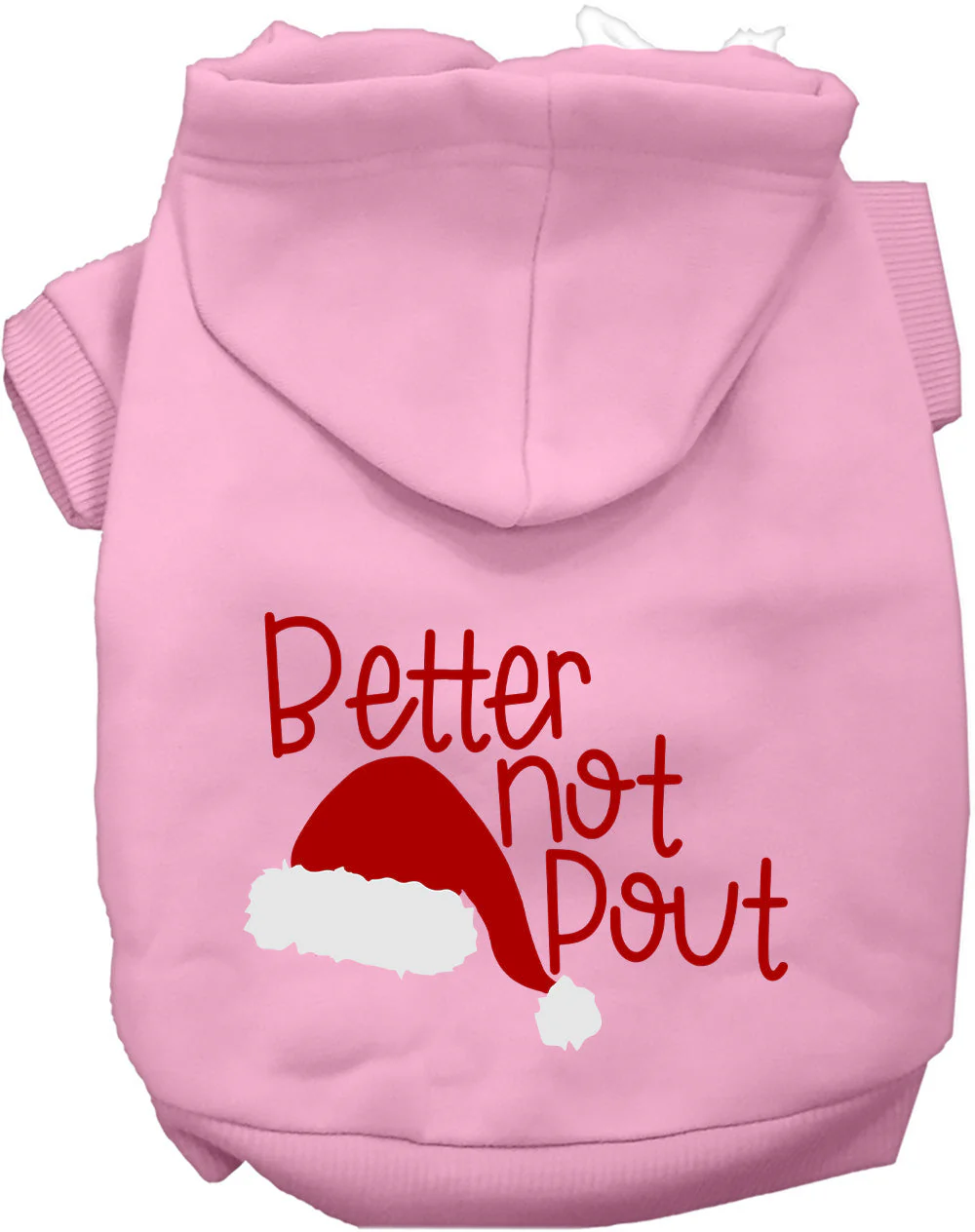 Better Not Pout Christmas Pet Hoodie - Image 8