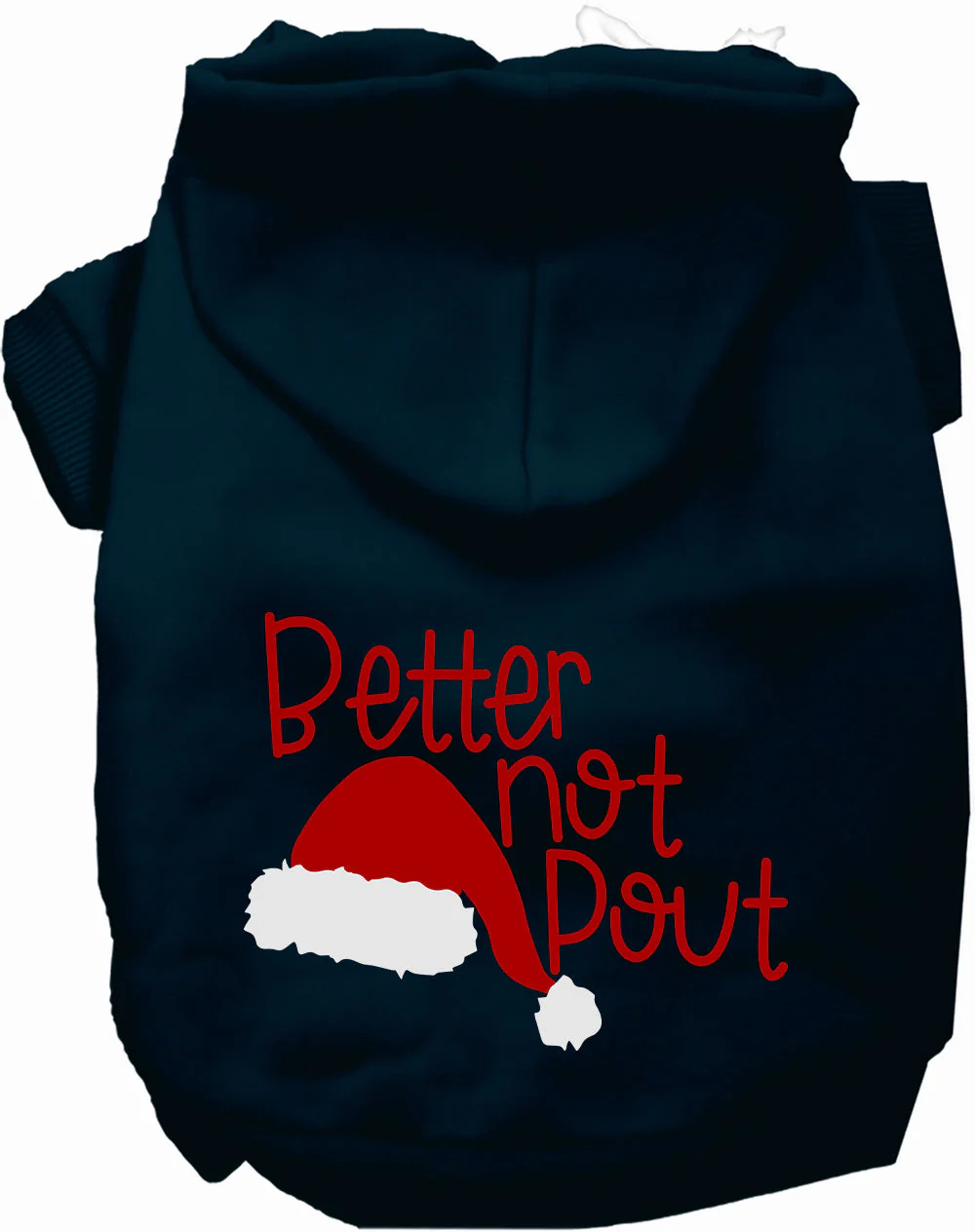 Better Not Pout Christmas Pet Hoodie - Image 9