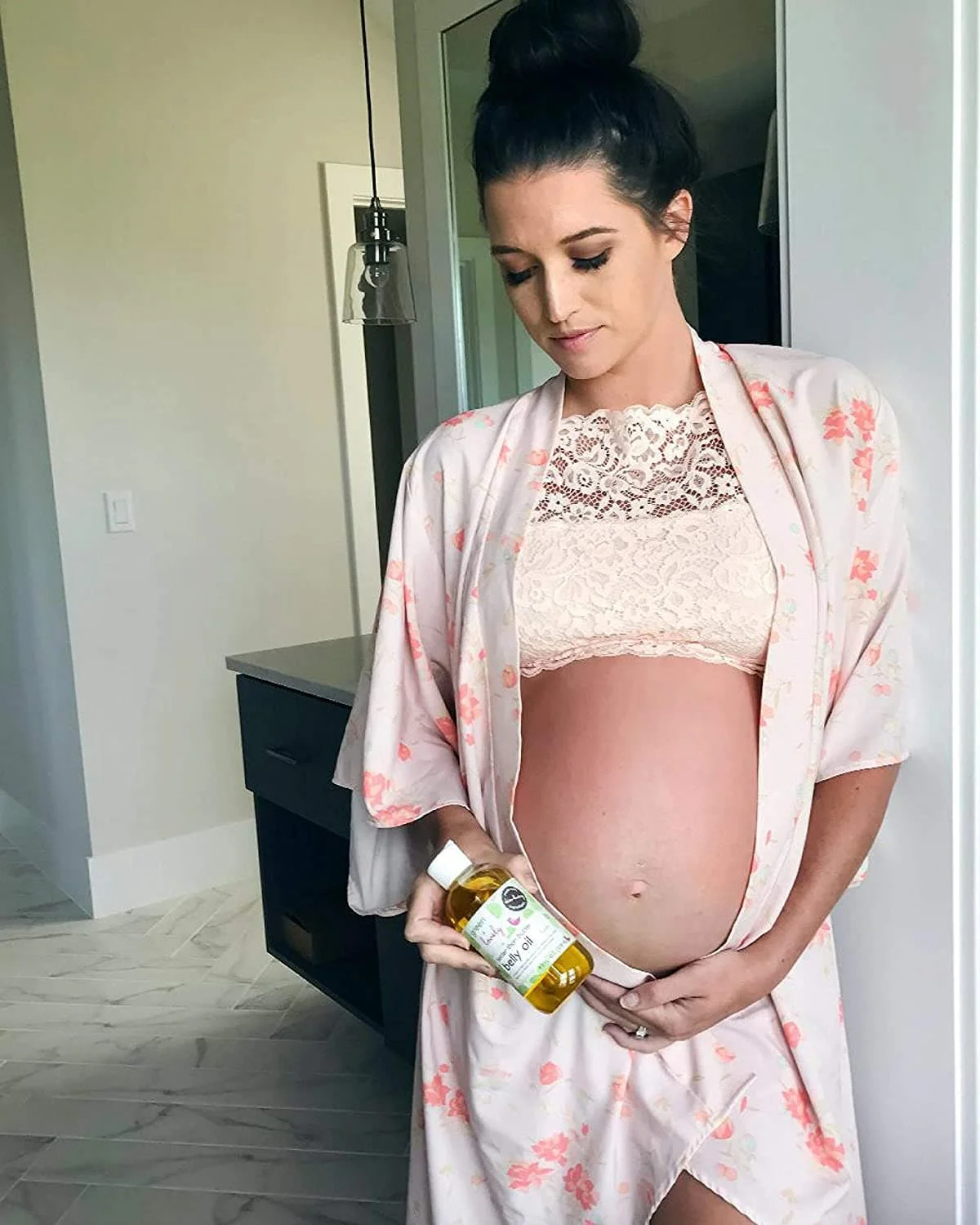 Better than Butter Pregnancy Belly Oil - Organic Oils - Stretch Mark Prevention - 8 oz. - Image 3