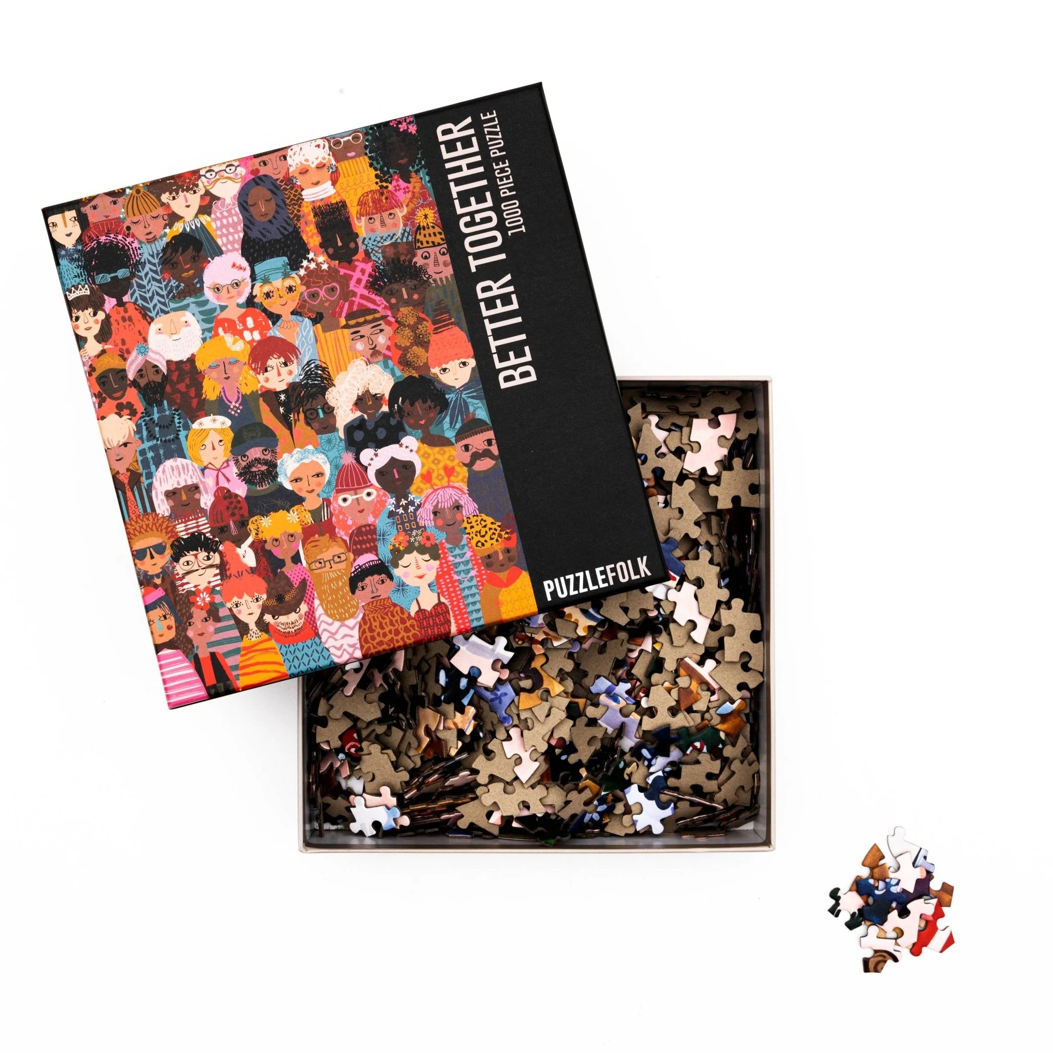 Better Together 1000 Piece Puzzle by Puzzlefolk | Celebrate Unity & Diversity - Image 2
