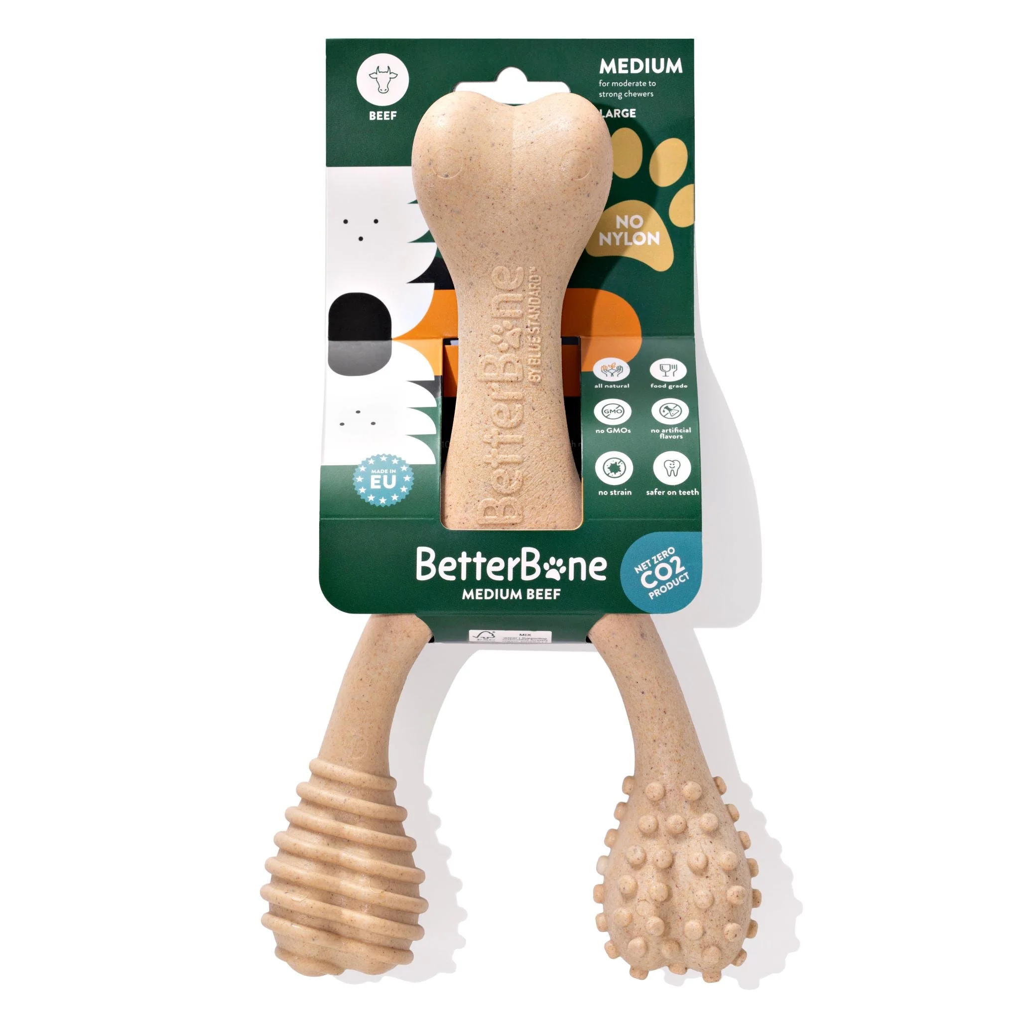 BetterBone MEDIUM Durability CHEW TOY: Perfect Chew for Everyday Chewers | Natural Ingredients, Eco-Friendly, Non-Toxic - Image 6