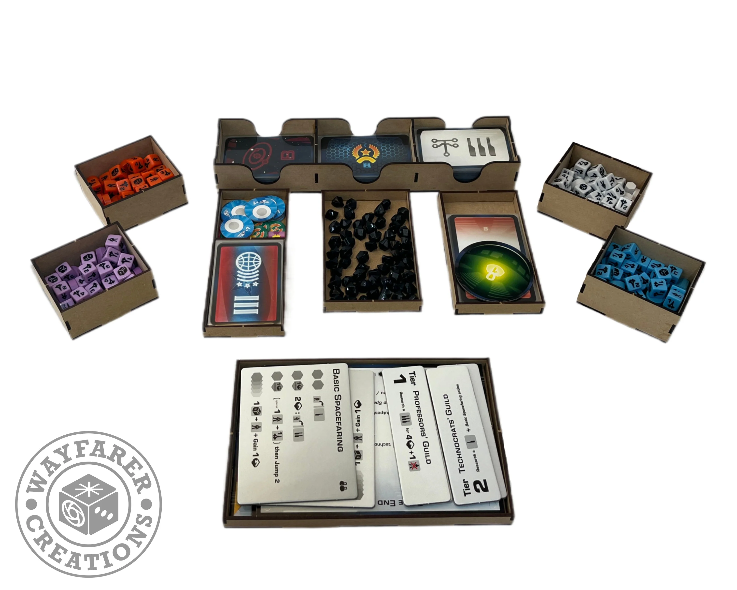 Beyond the Sun Board Game Organizer Insert - Image 2