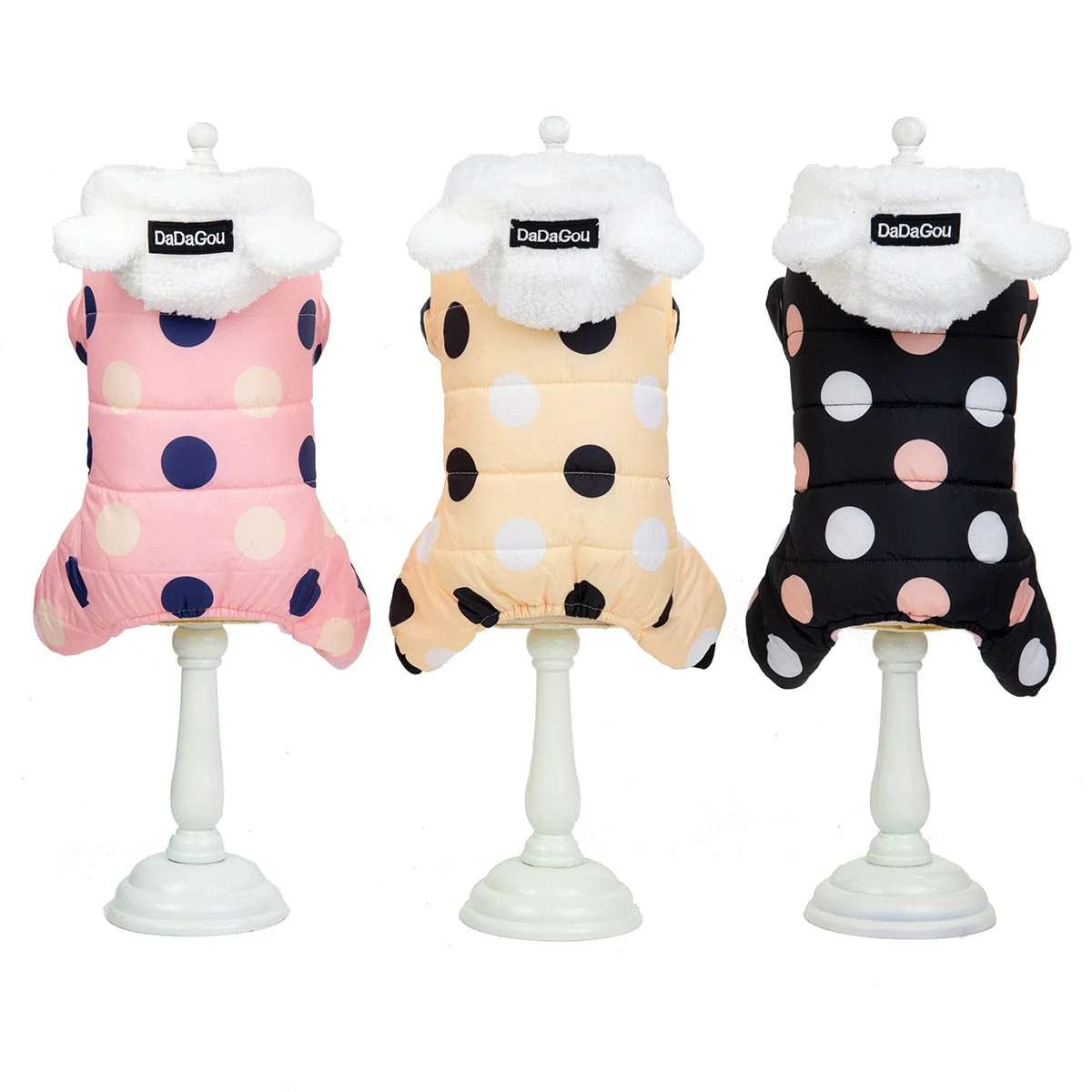 Big Polka Dot Snowsuit Jumpsuit - Image 17
