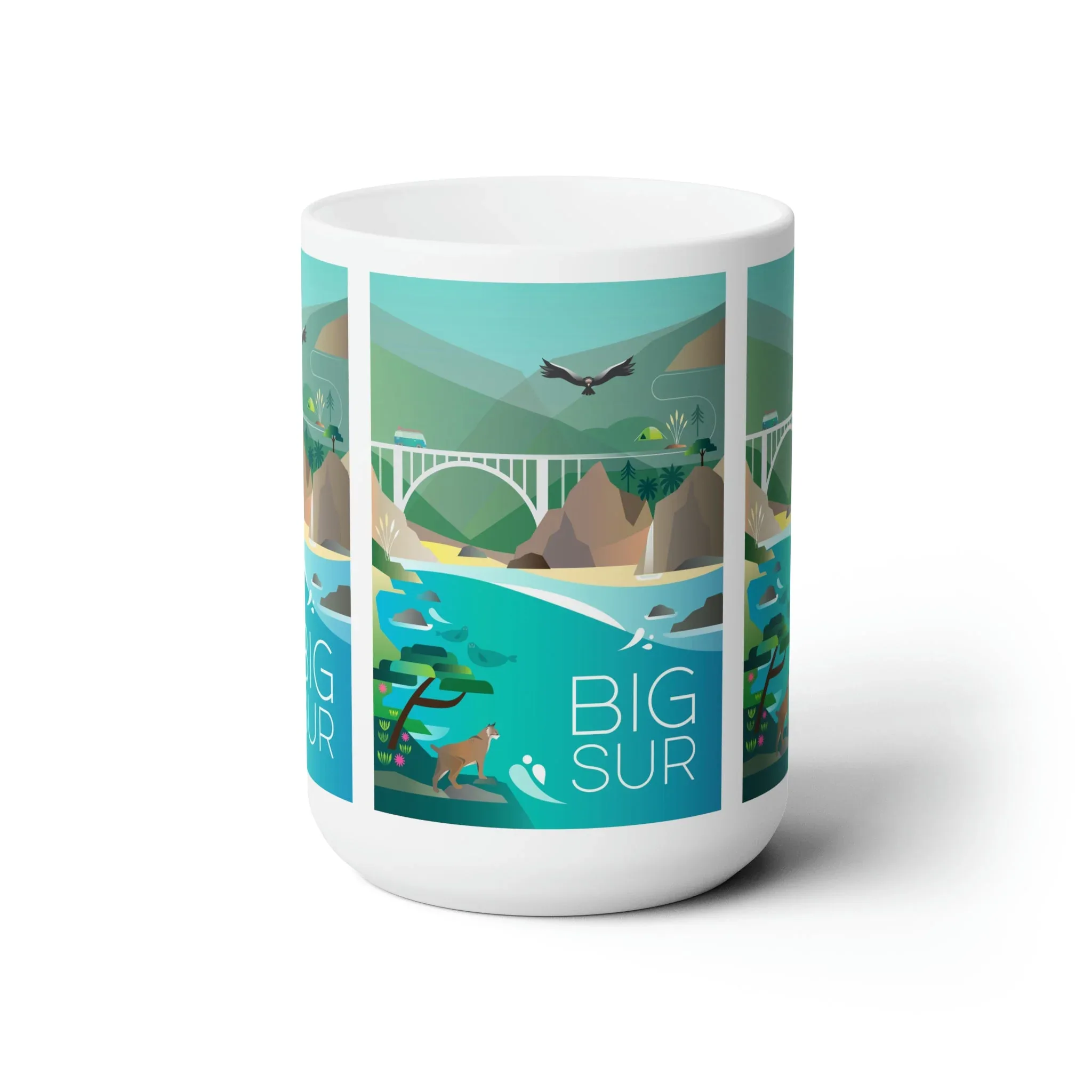 Big Sur Ceramic Mug 11oz or 15oz - Image 2