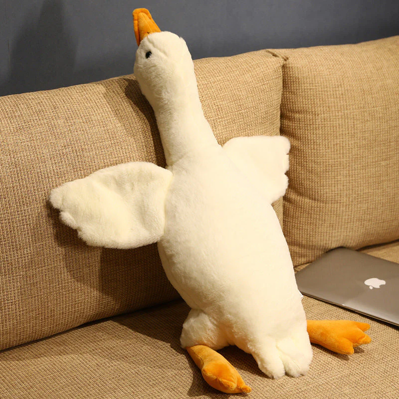 Big White Goose Doll Pillow Children's Plush Toys - Image 5
