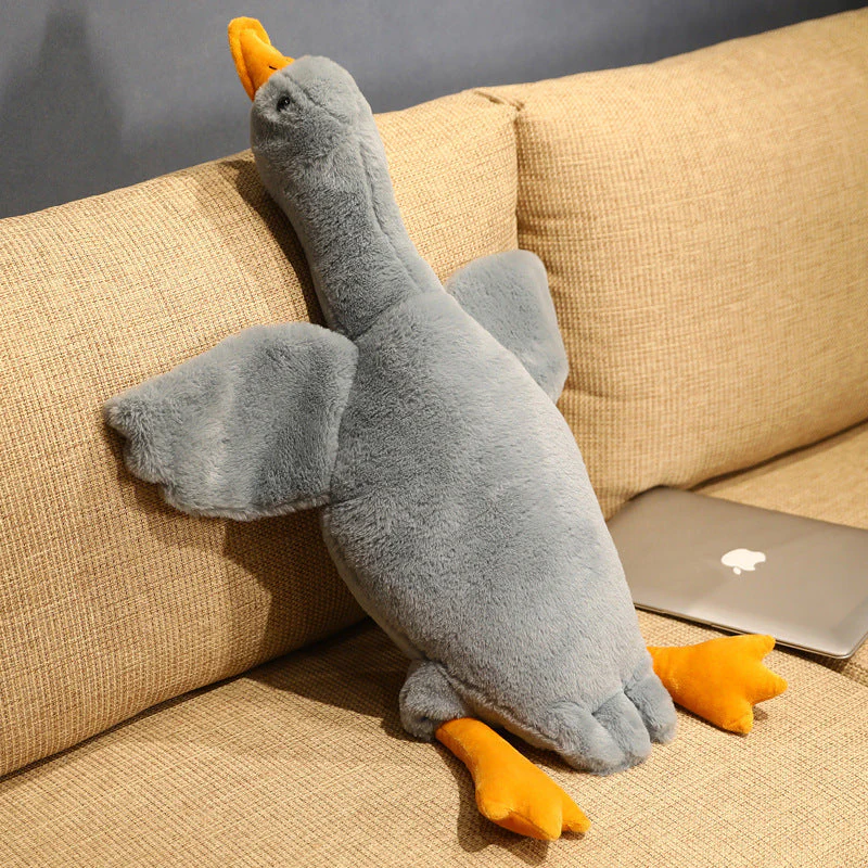Big White Goose Doll Pillow Children's Plush Toys - Image 6