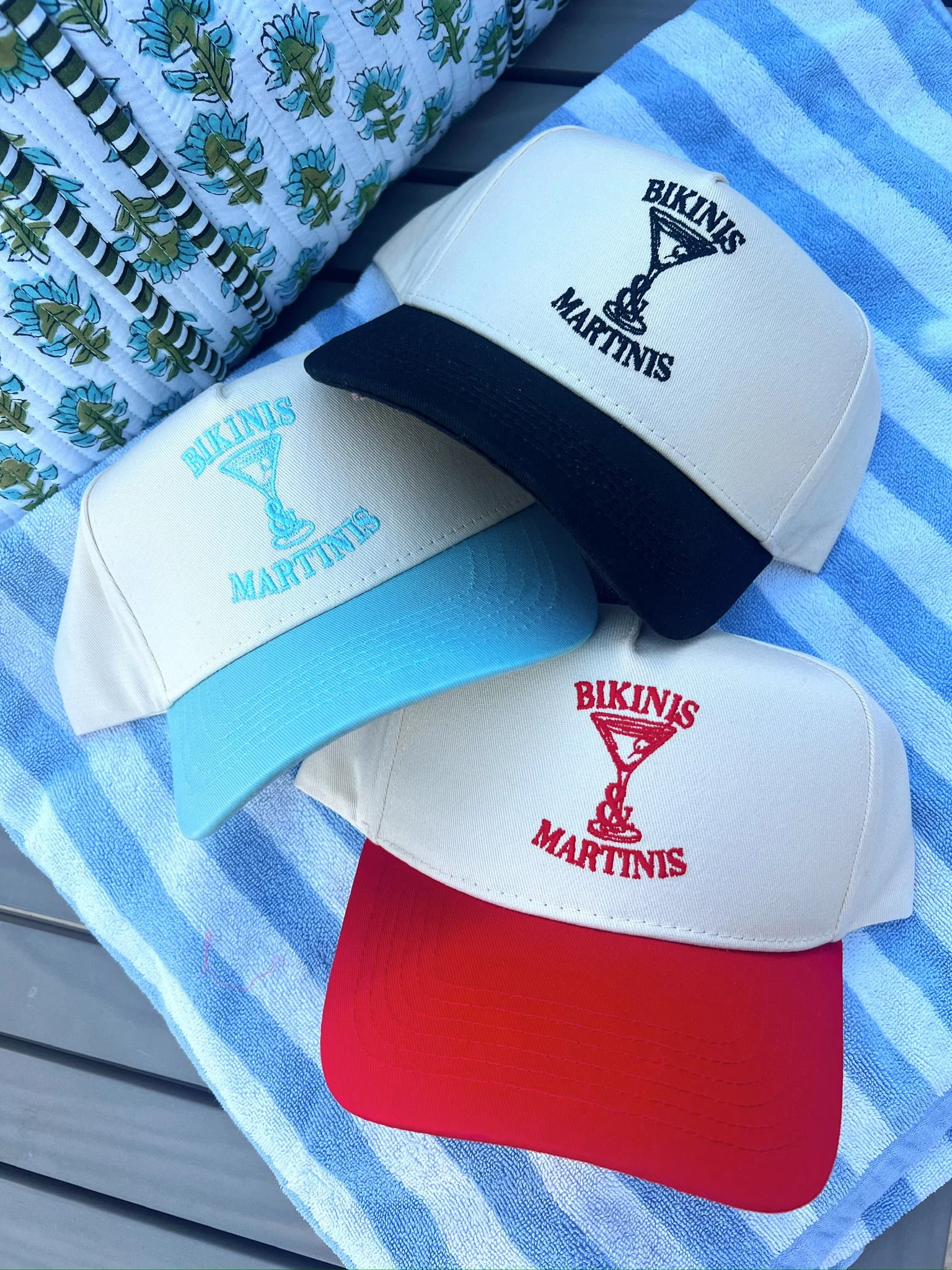 Bikinis & Martinis Vintage Trucker Hat - Image 5