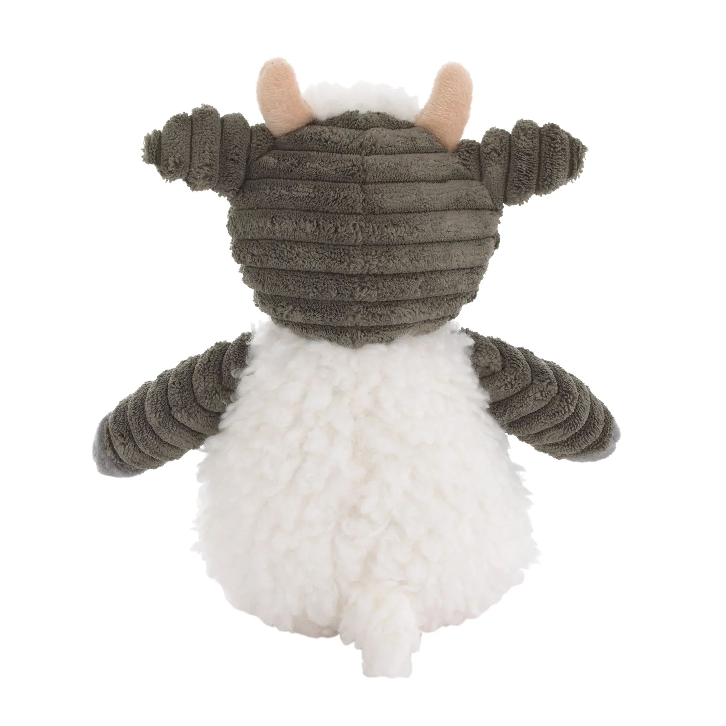 Billy the Goat Grey and White Super Soft Plush Stuffed Animal - Image 3