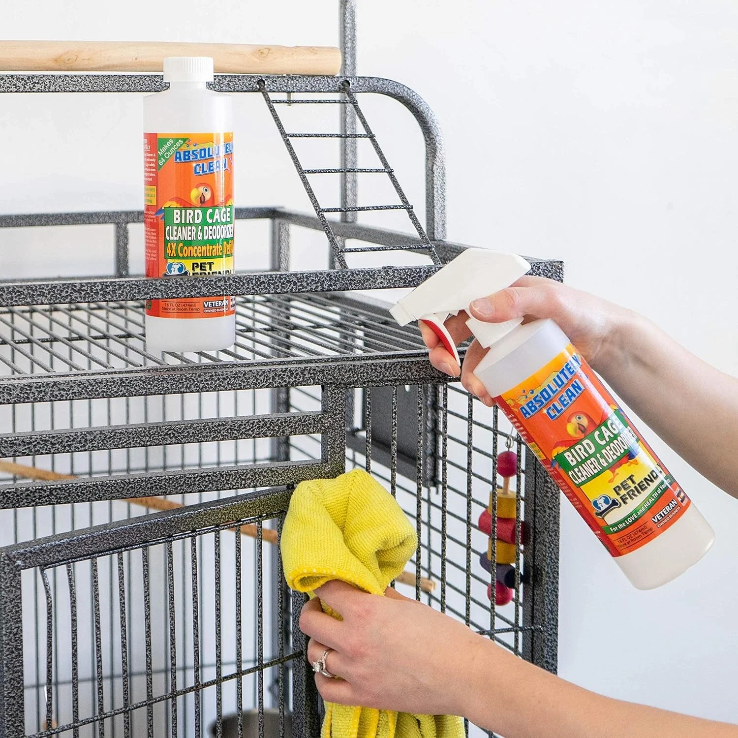 Bird Cage Cleaner and Deodorizer - Image 4