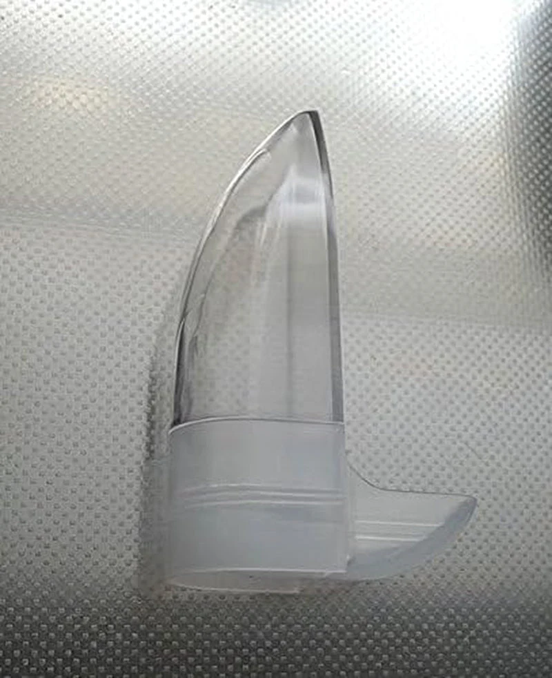 Bird Cage Water Bottle Dispenser Feeder for Zebra Finch Budgies Set of 2 (Clear) - Image 3
