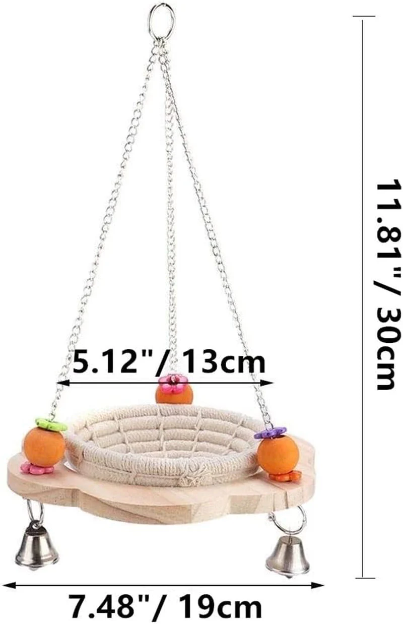 Bird Nest Swing Hammock Cage - Image 2