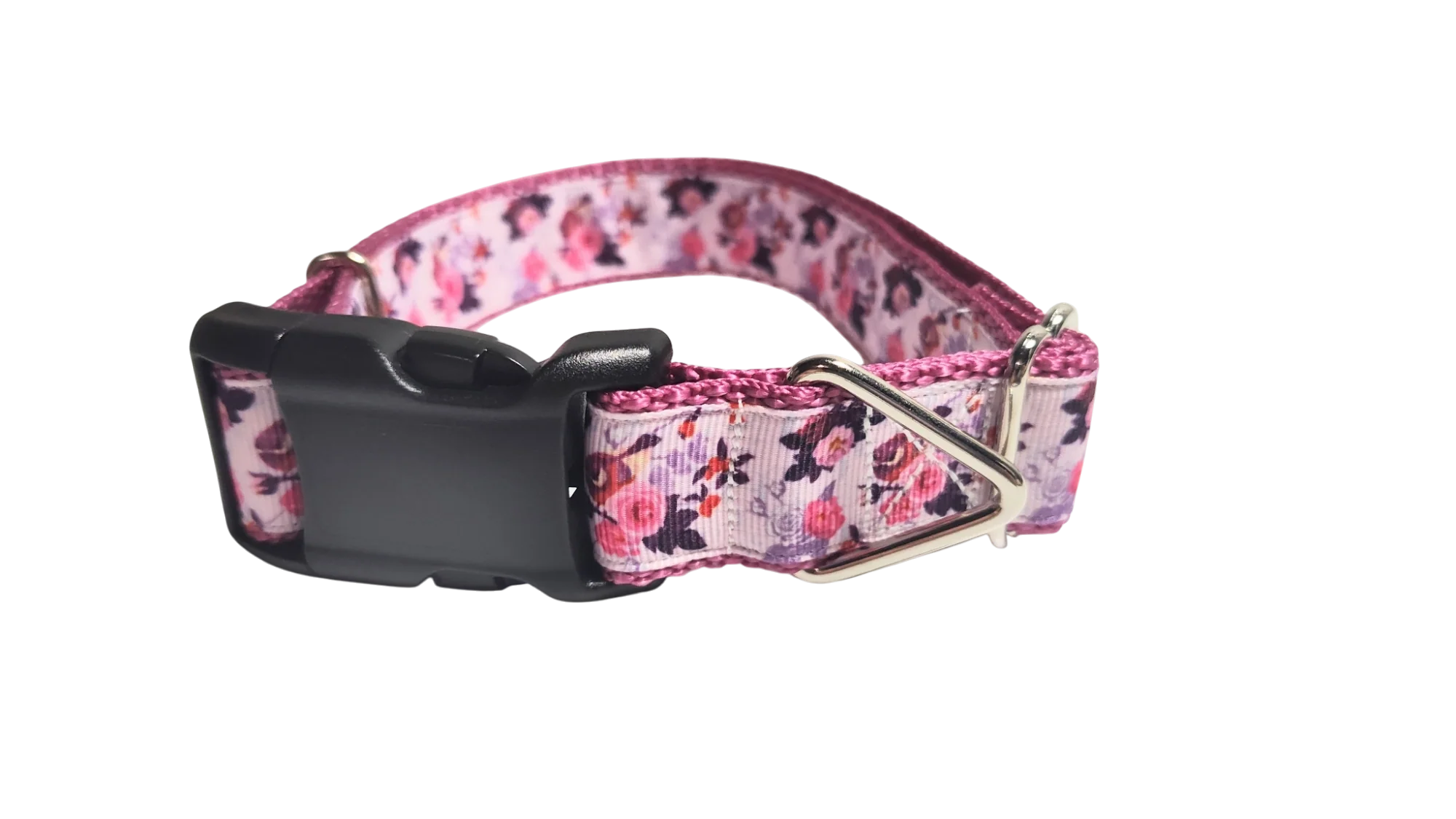 Birds and Flowers Nylon Dog Collar - Image 4