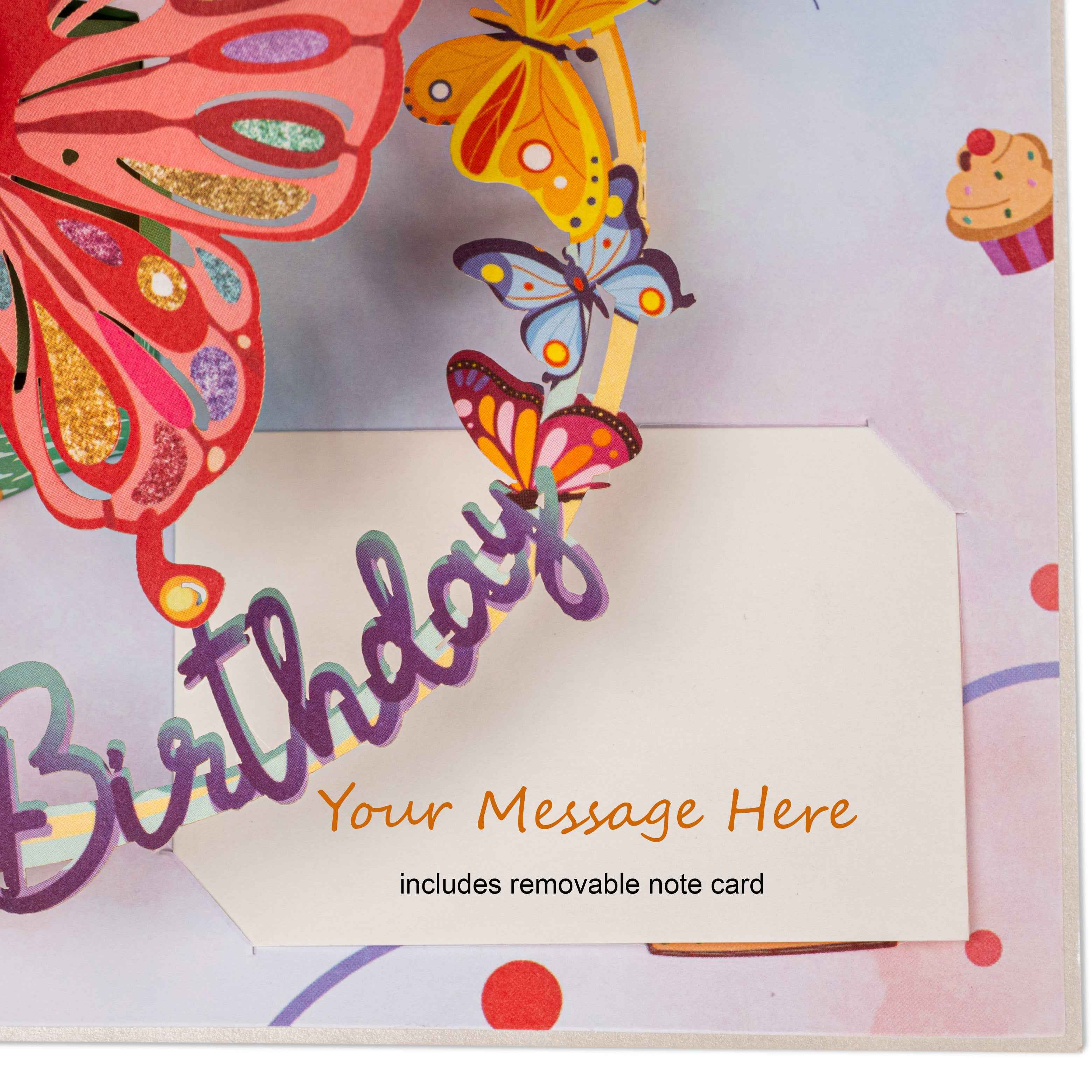 Birthday Butterfly Pop Up Card - Image 6