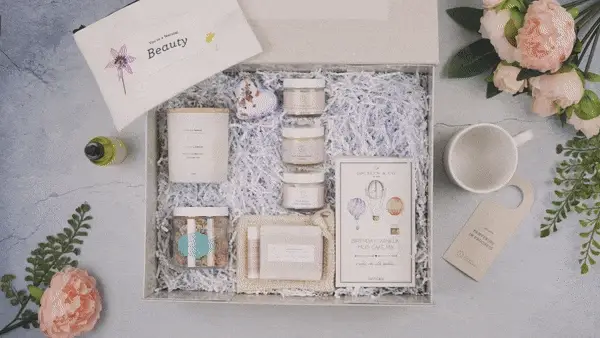 Birthday Gift Basket, Pampering Birthday Gift Box - Image 4