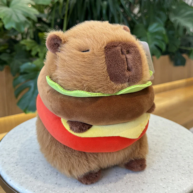 Birthday Hat Capabala Cute Capybara Plush Toy - Image 4