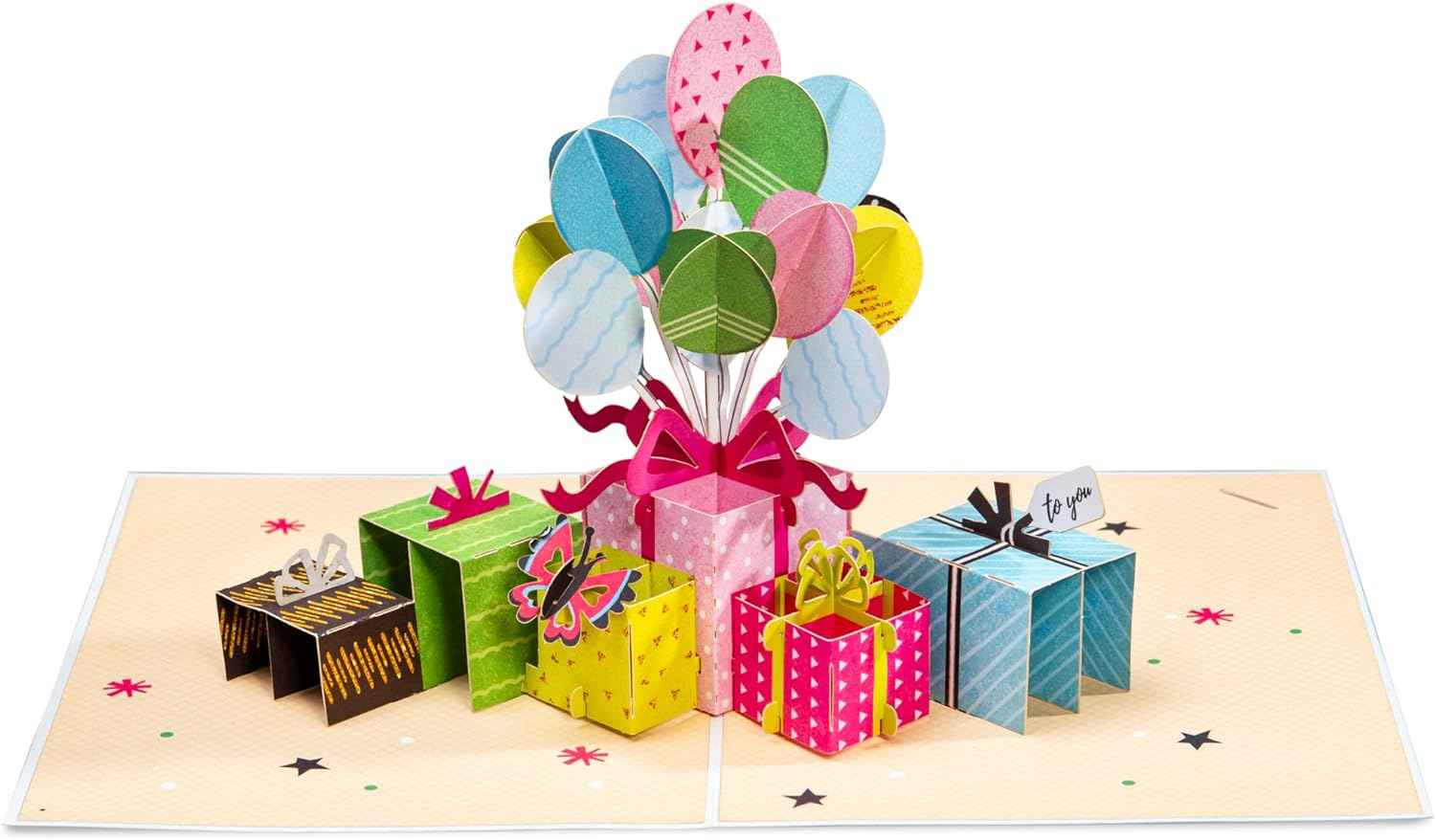 Birthday Party Pop Up Card - Image 4