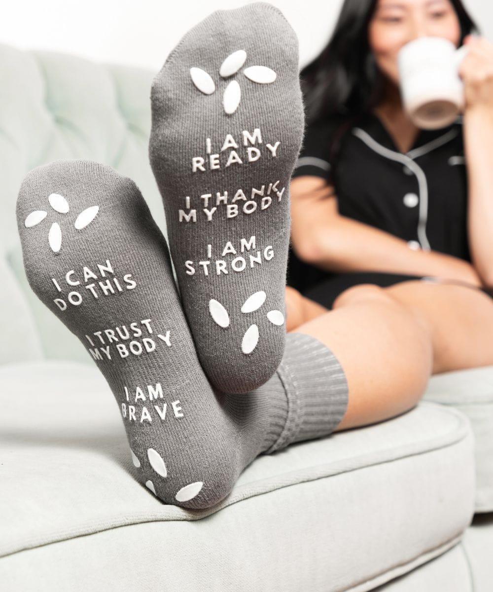 Birthing Affirmation Hospital Socks - Image 2