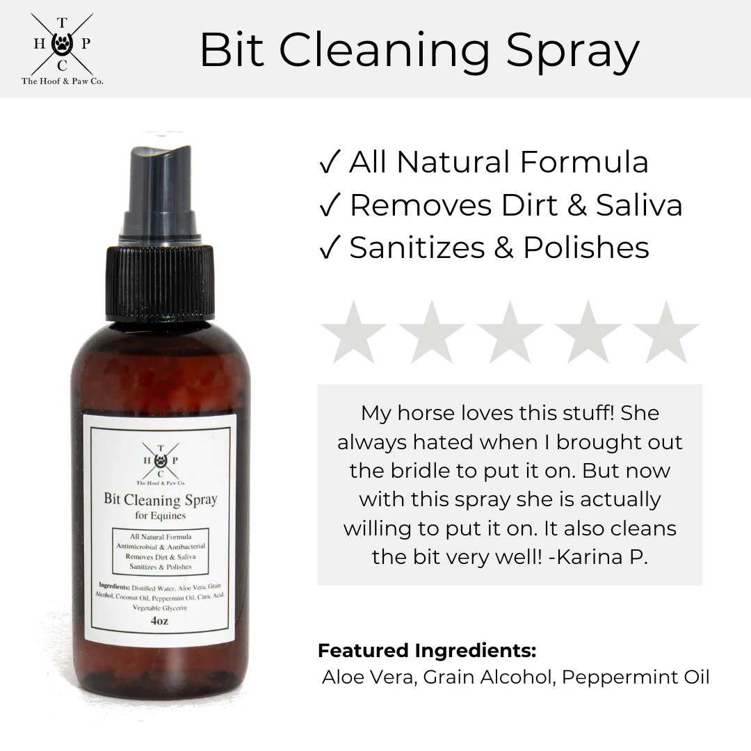 Bit Cleaning Spray for Horses - 4oz - Image 2