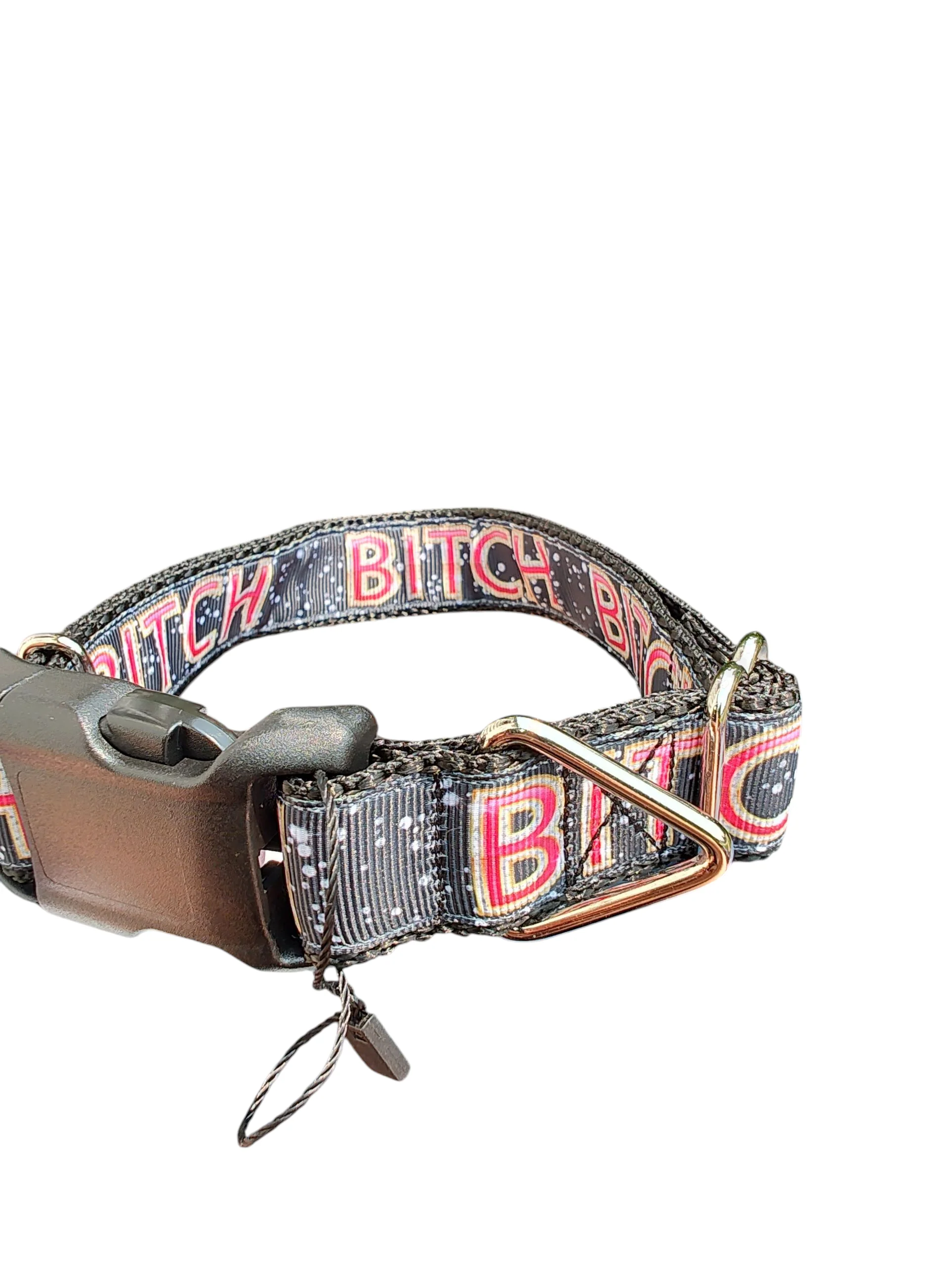 Bitch Nylon Dog Collar - Image 2