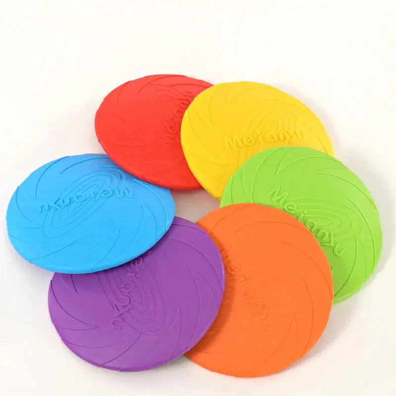 Bite-Resistant Dog Flying Disc Toy – Durable Plastic Frisbee for Outdoor Play & Puppy Training - Image 3