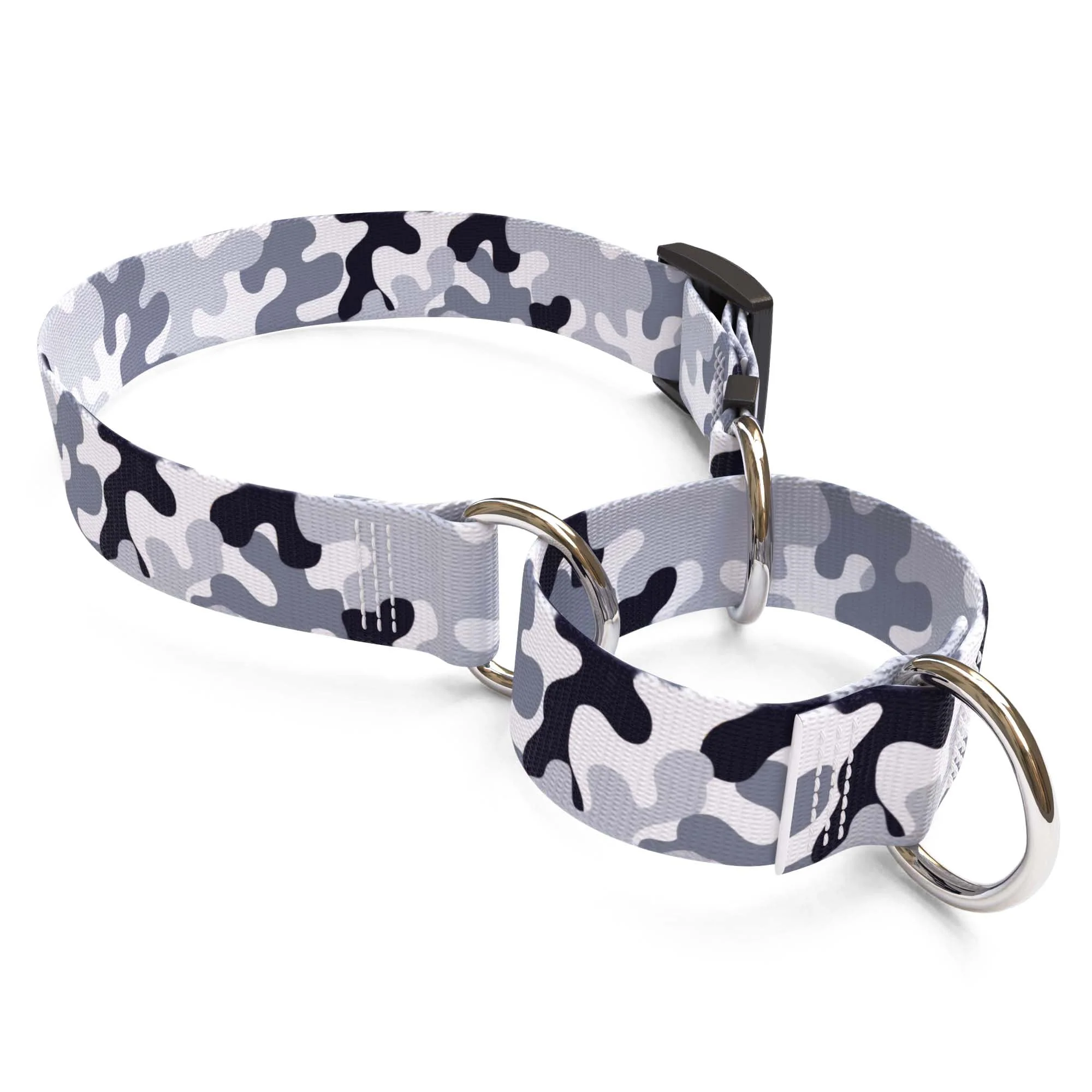 Black and White Camo Dog Collar - Image 3