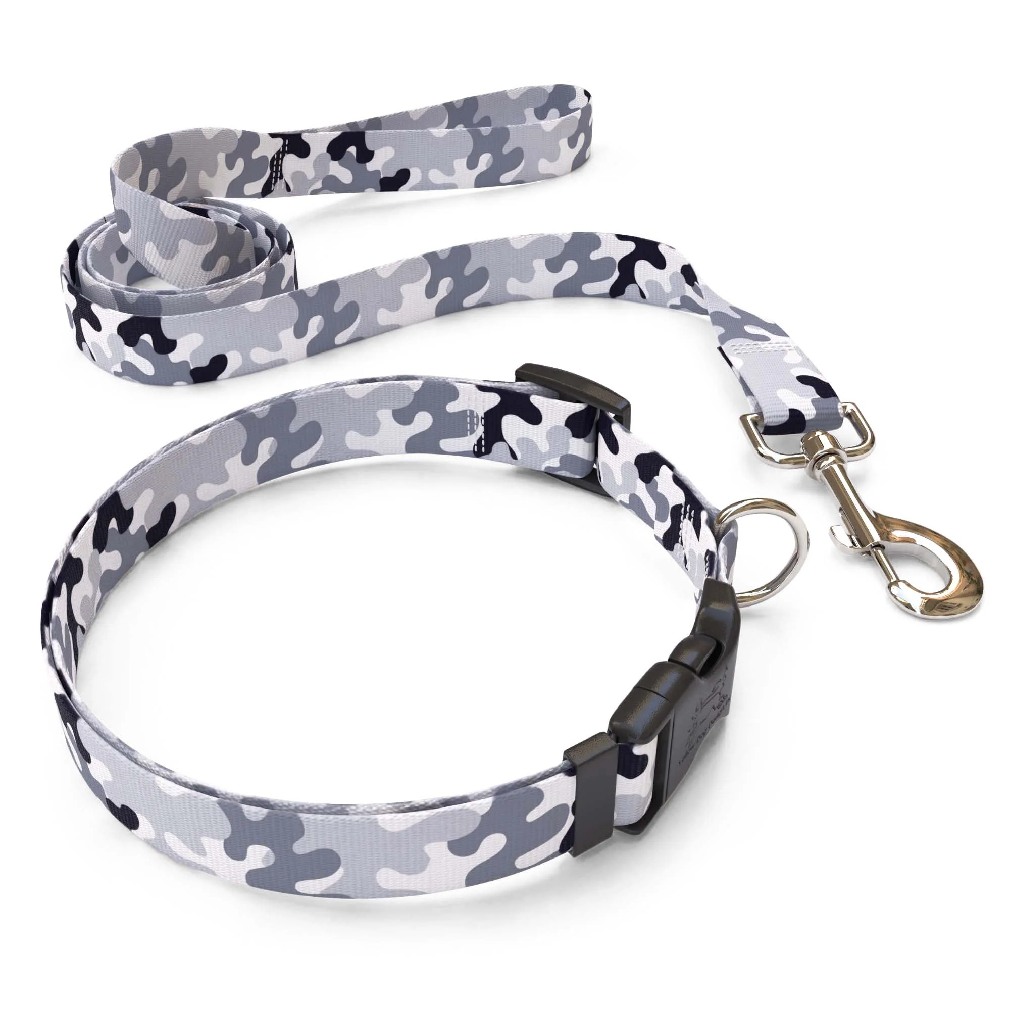 Black and White Camo Dog Collar - Image 4