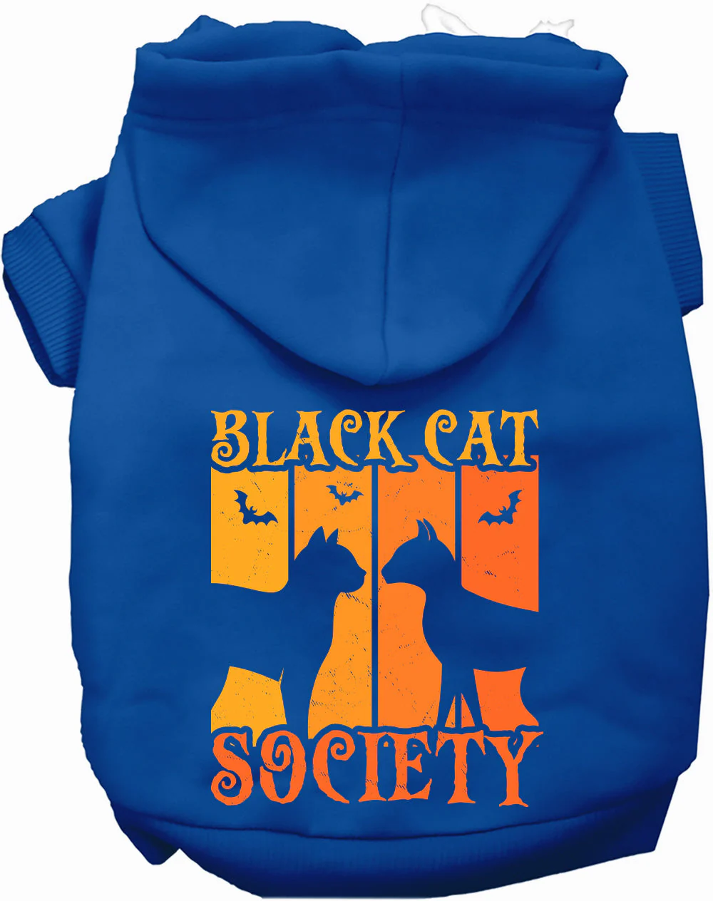 Black Cat Society Halloween Pet Hoodie - Image 3
