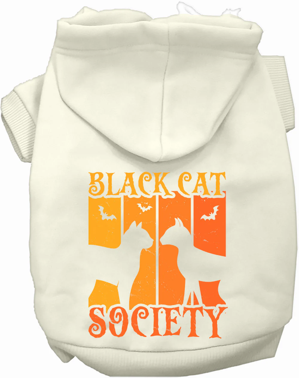 Black Cat Society Halloween Pet Hoodie - Image 6