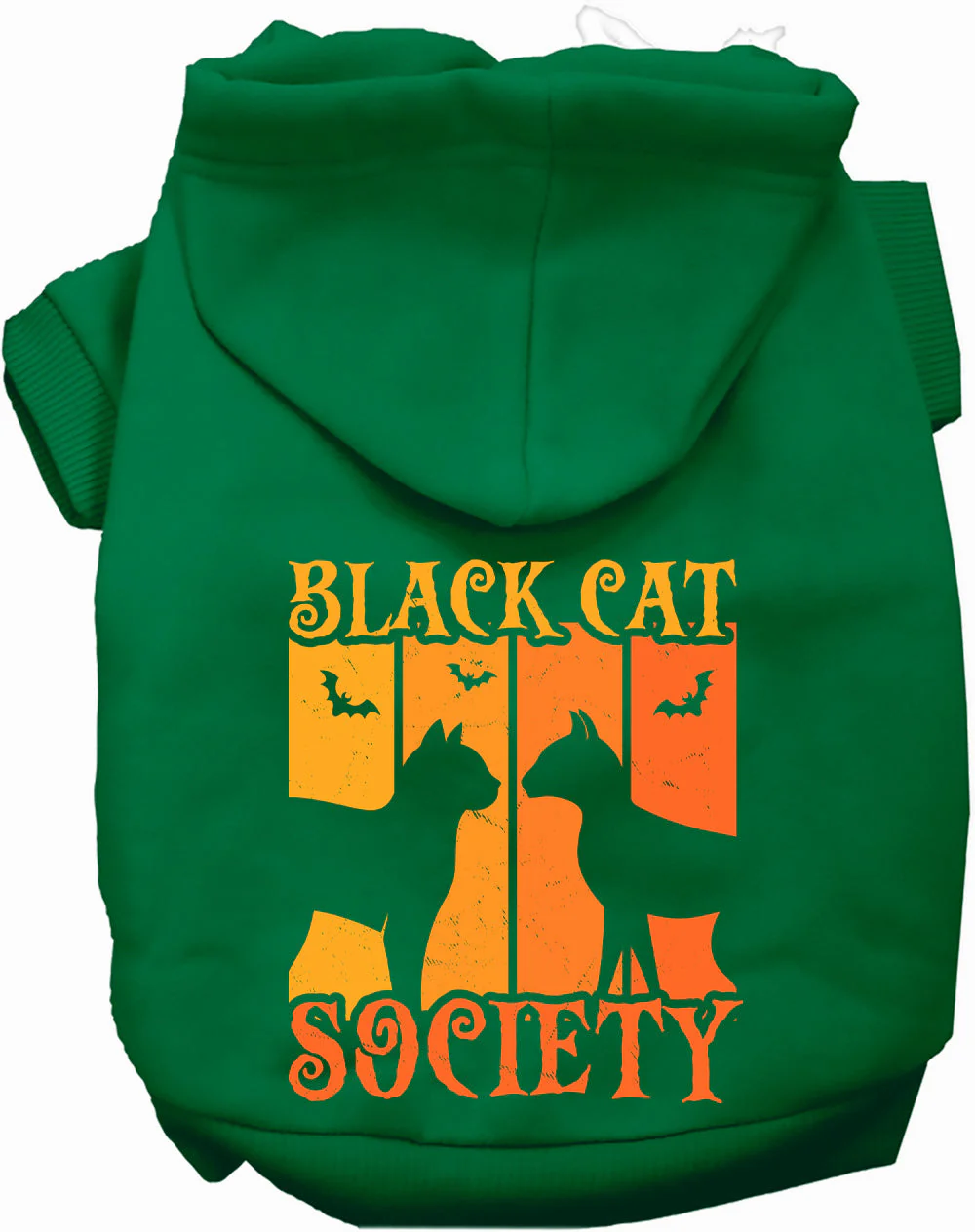 Black Cat Society Halloween Pet Hoodie - Image 7