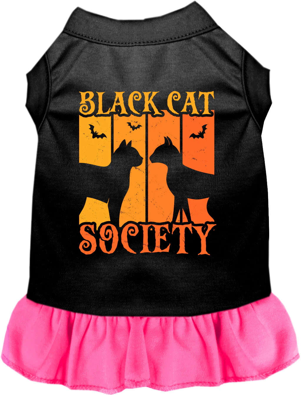 Black Cat Society Pet Dress - Image 3