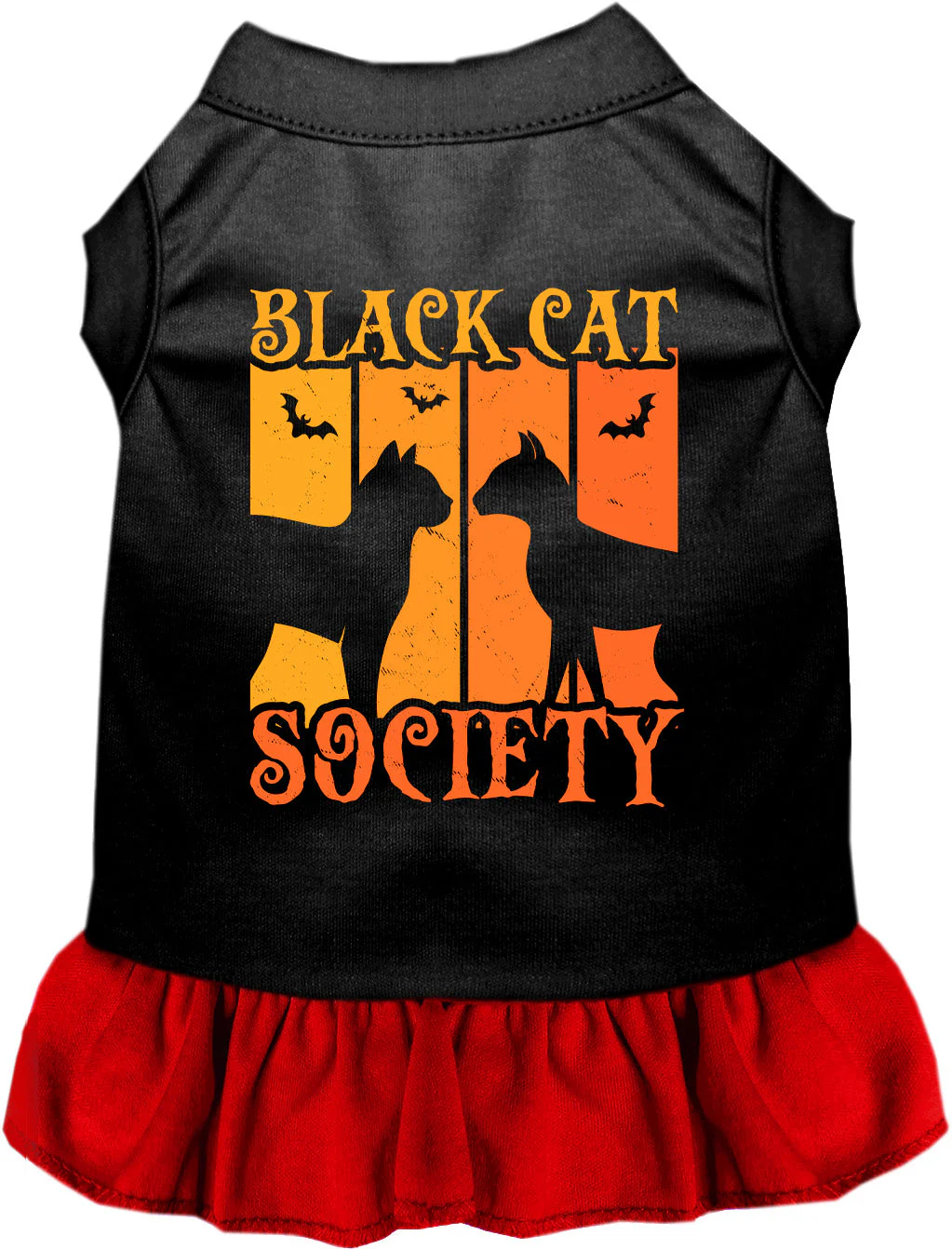 Black Cat Society Pet Dress - Image 5