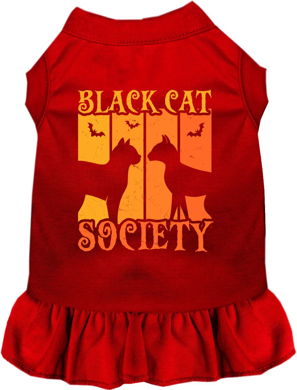 Black Cat Society Pet Dress - Image 8
