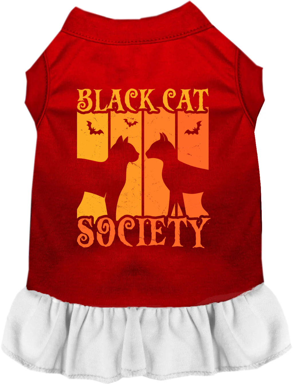 Black Cat Society Pet Dress - Image 9