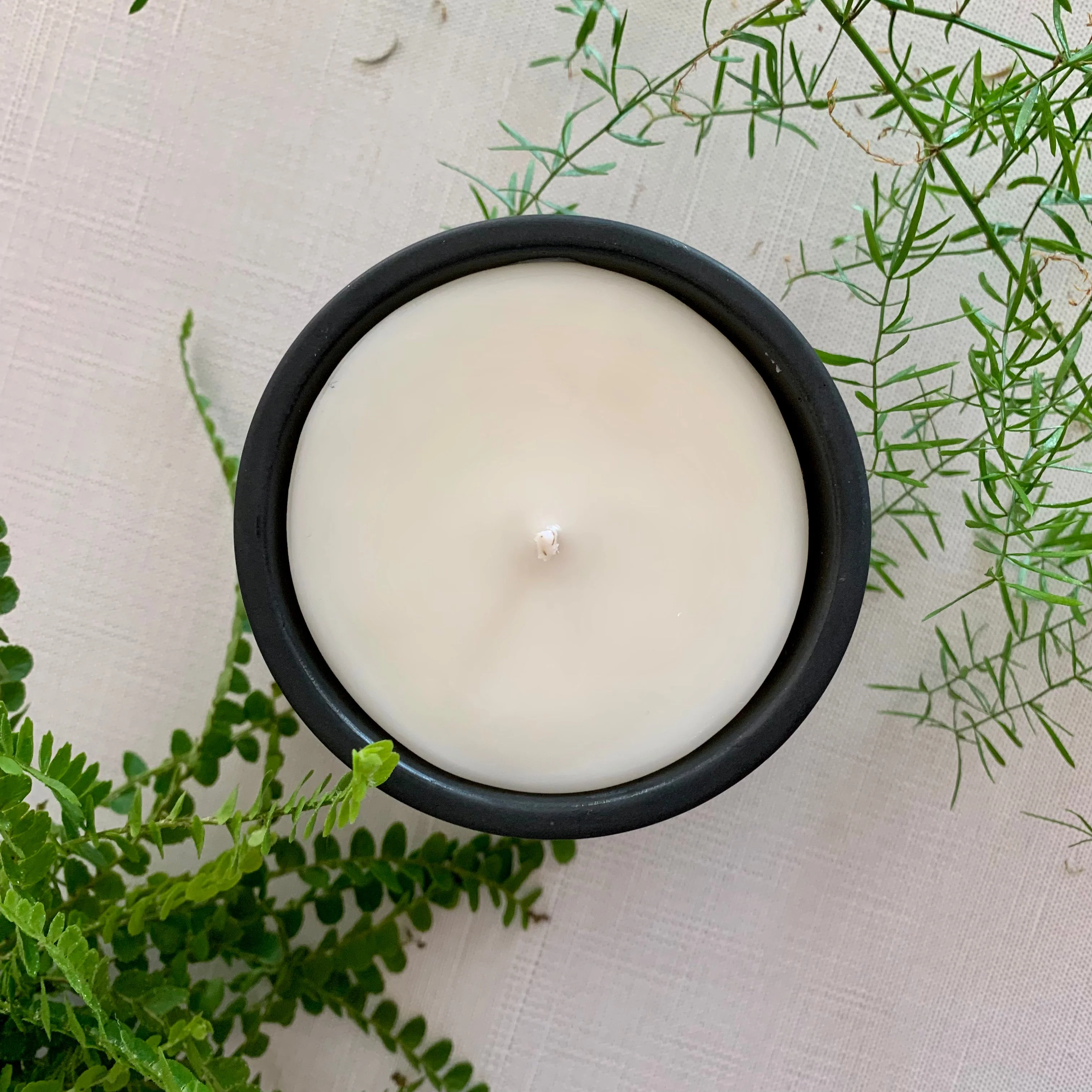 Black Concrete Candle - Image 2