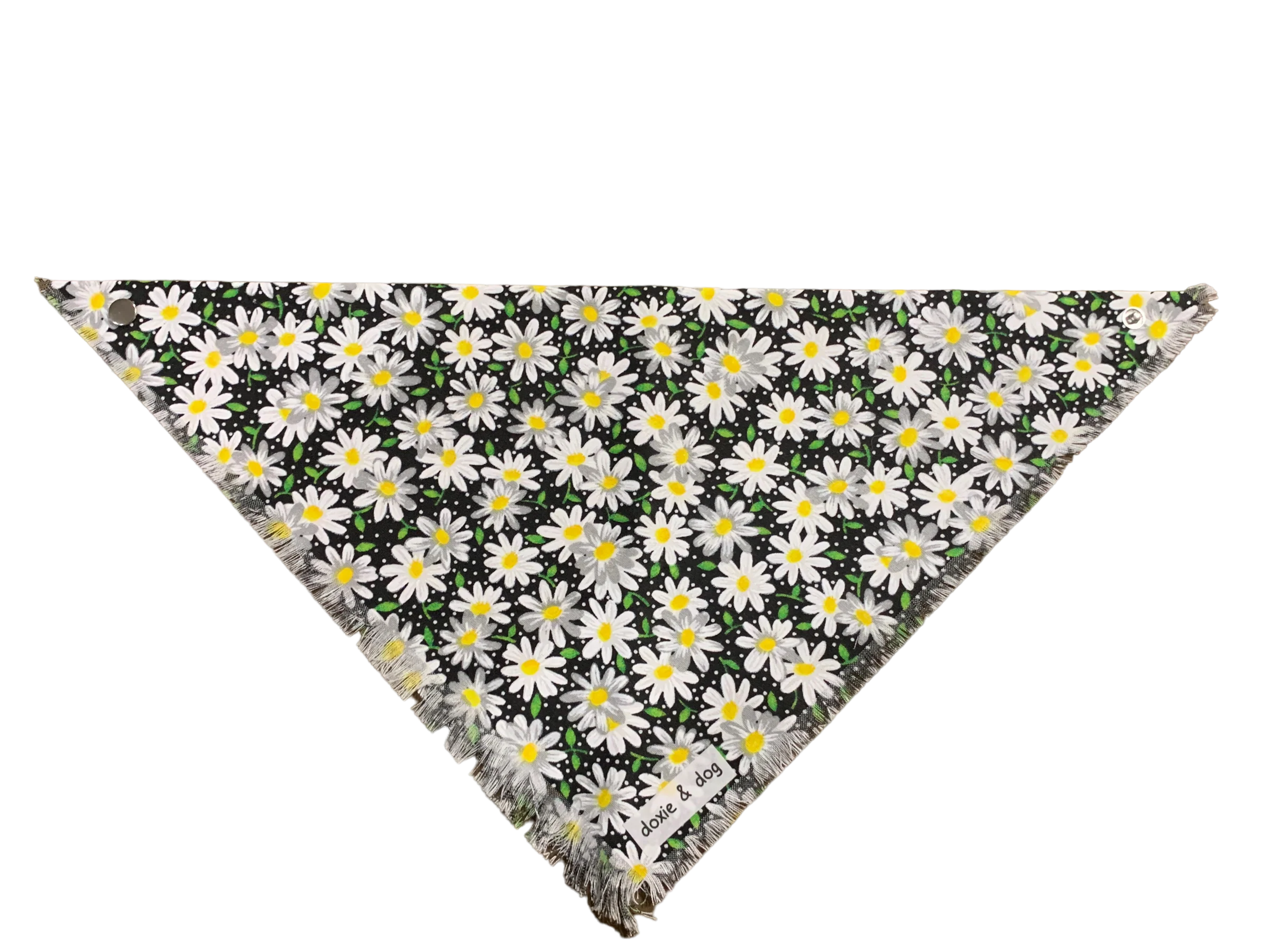 Black Daisy Bandana - Image 2