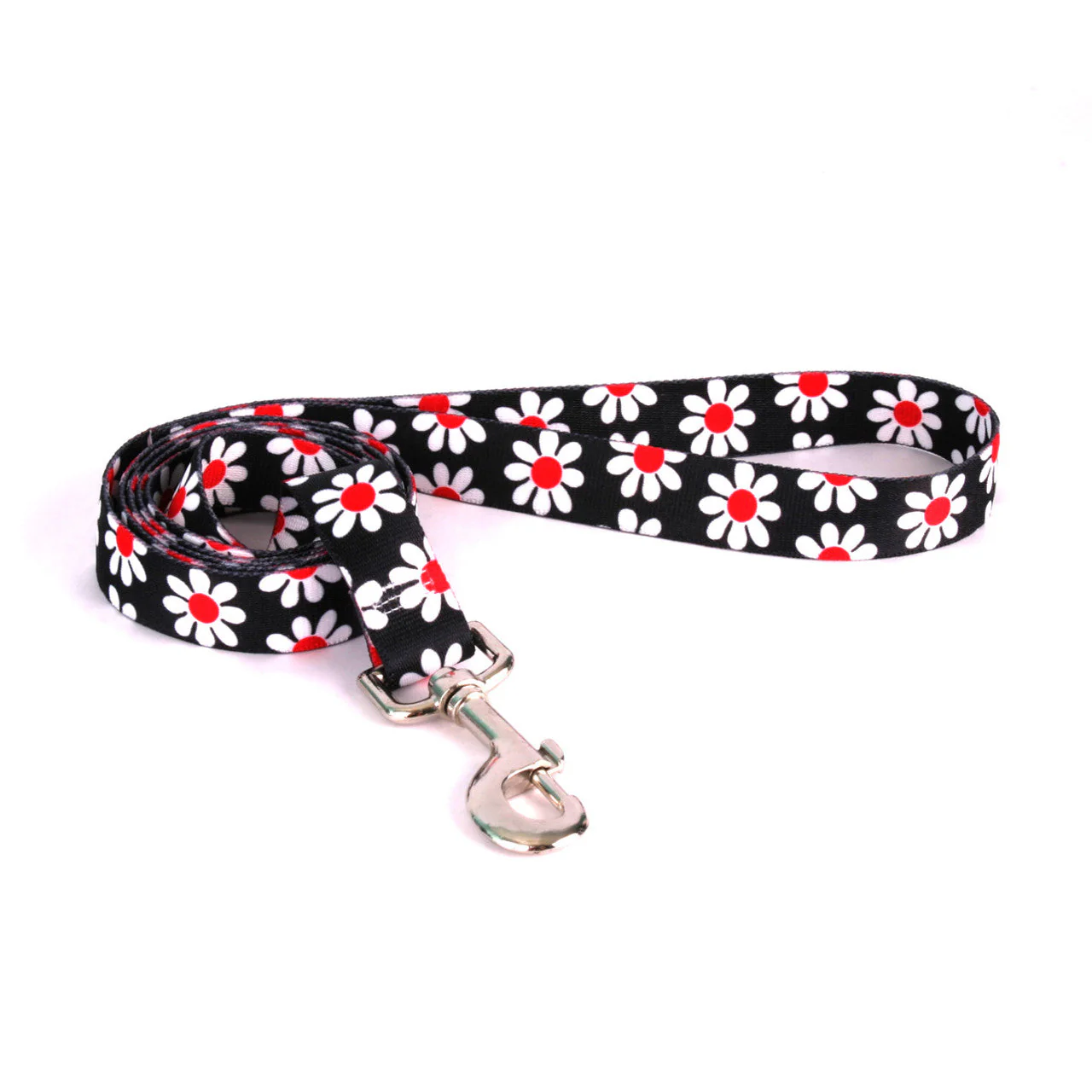 Black Daisy Dog Leash - Image 2