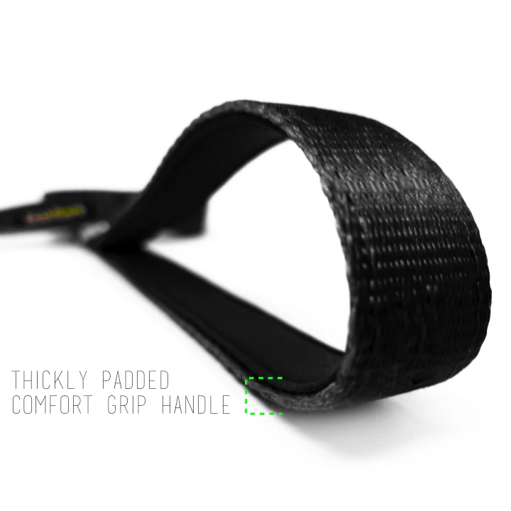 Black Dog Leash- EcoBark- Comfort Grip Padded Leash 5ft for Small and Medium Dogs - Image 5