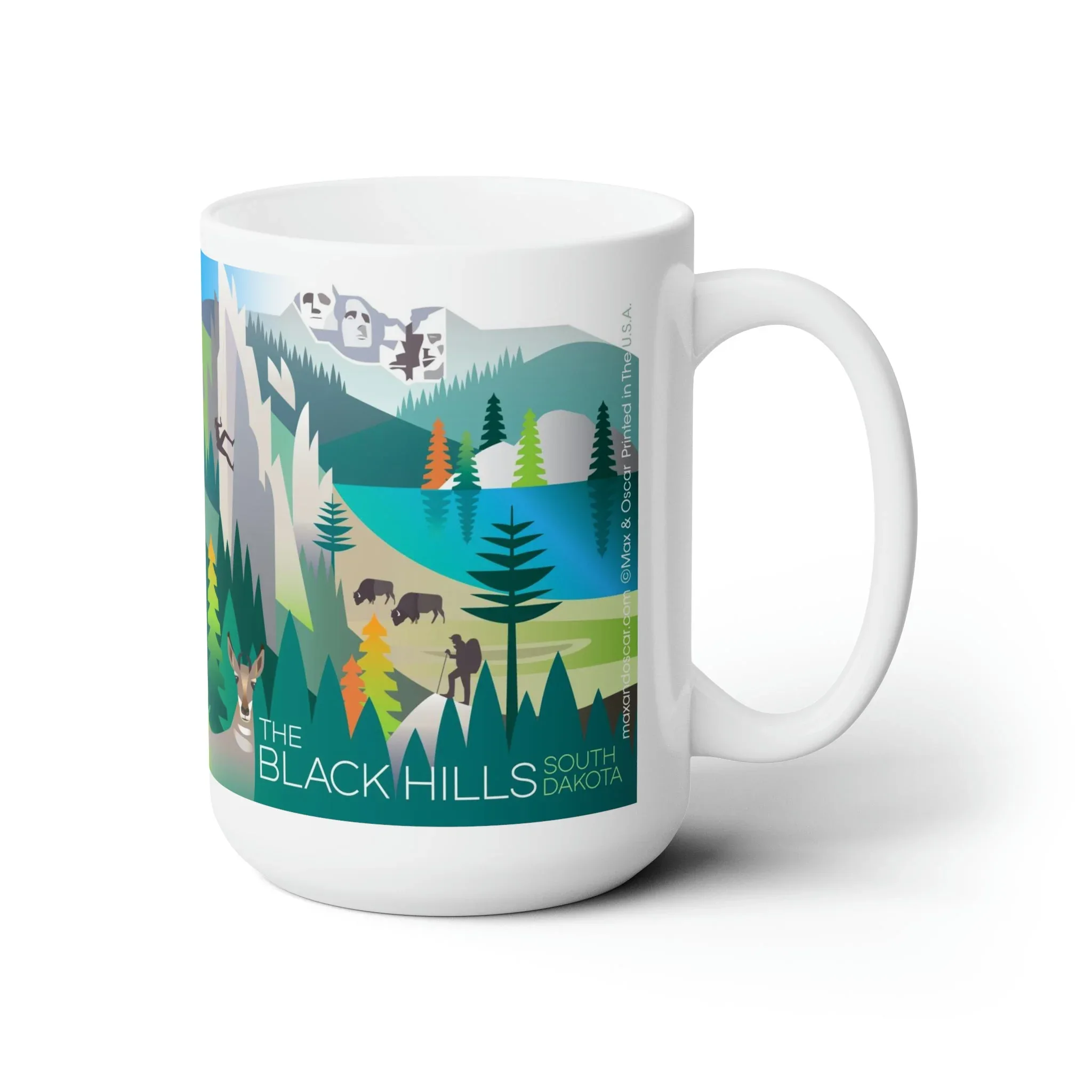 Black Hills Ceramic Mug 11oz or 15oz - Image 3