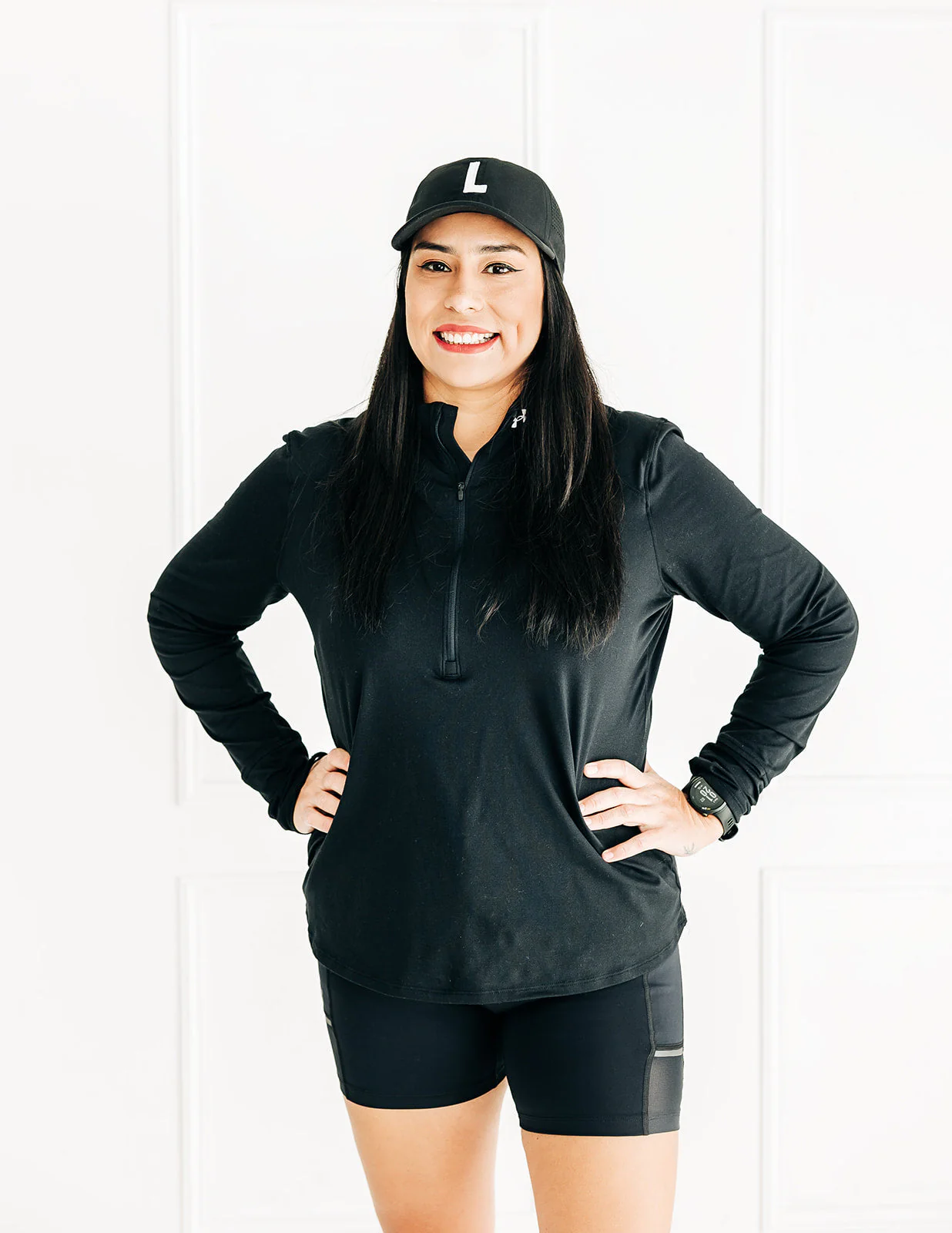 Black Letter Athletic Hat - Image 7