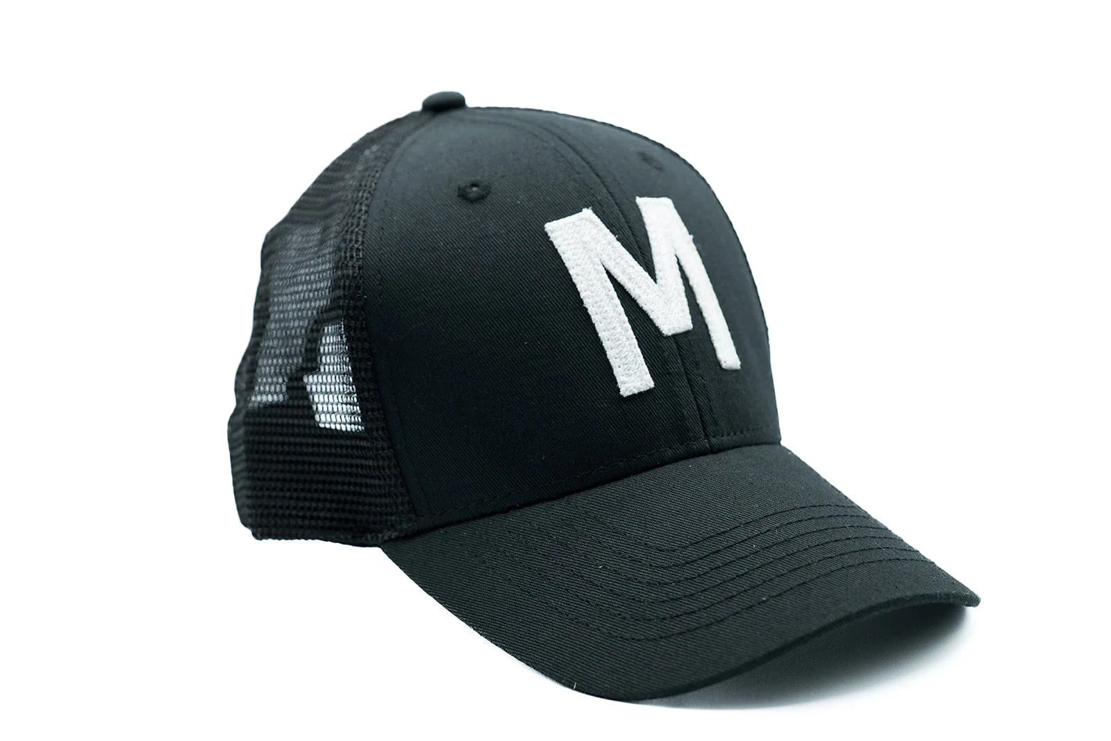 Black Letter Snapback Hat - Image 2
