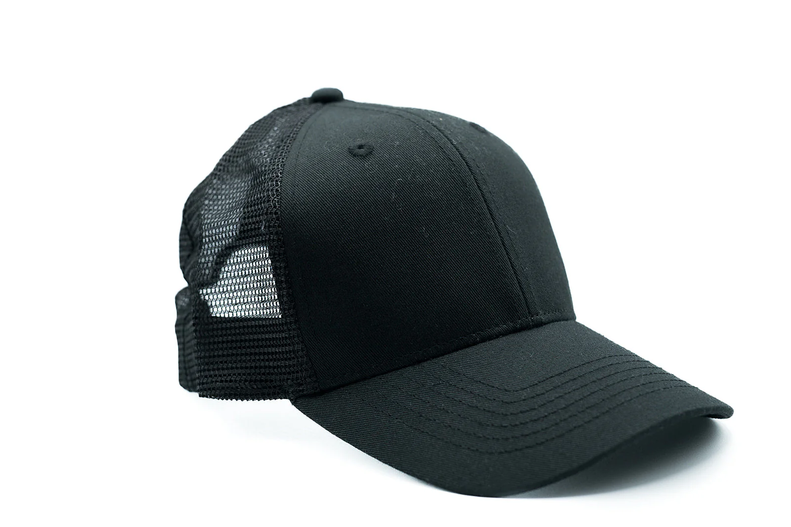 Black Letter Snapback Hat - Image 5