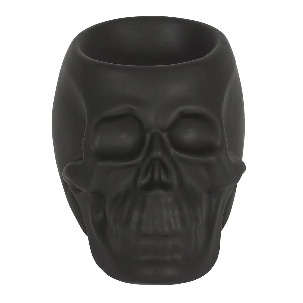 Black Skull Oil Burner and Wax Warmer - Image 2