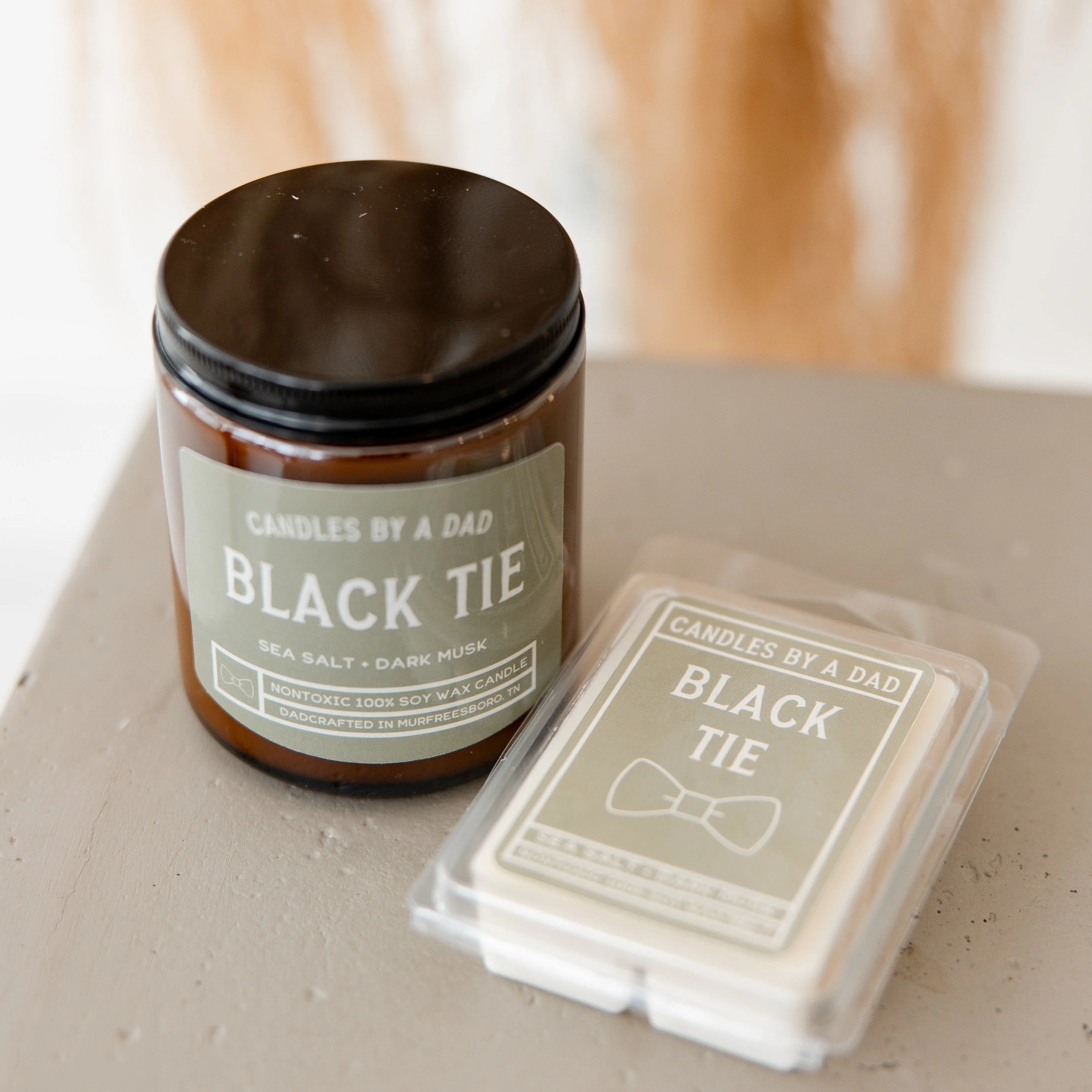 Black Tie Wax Melt - Image 2
