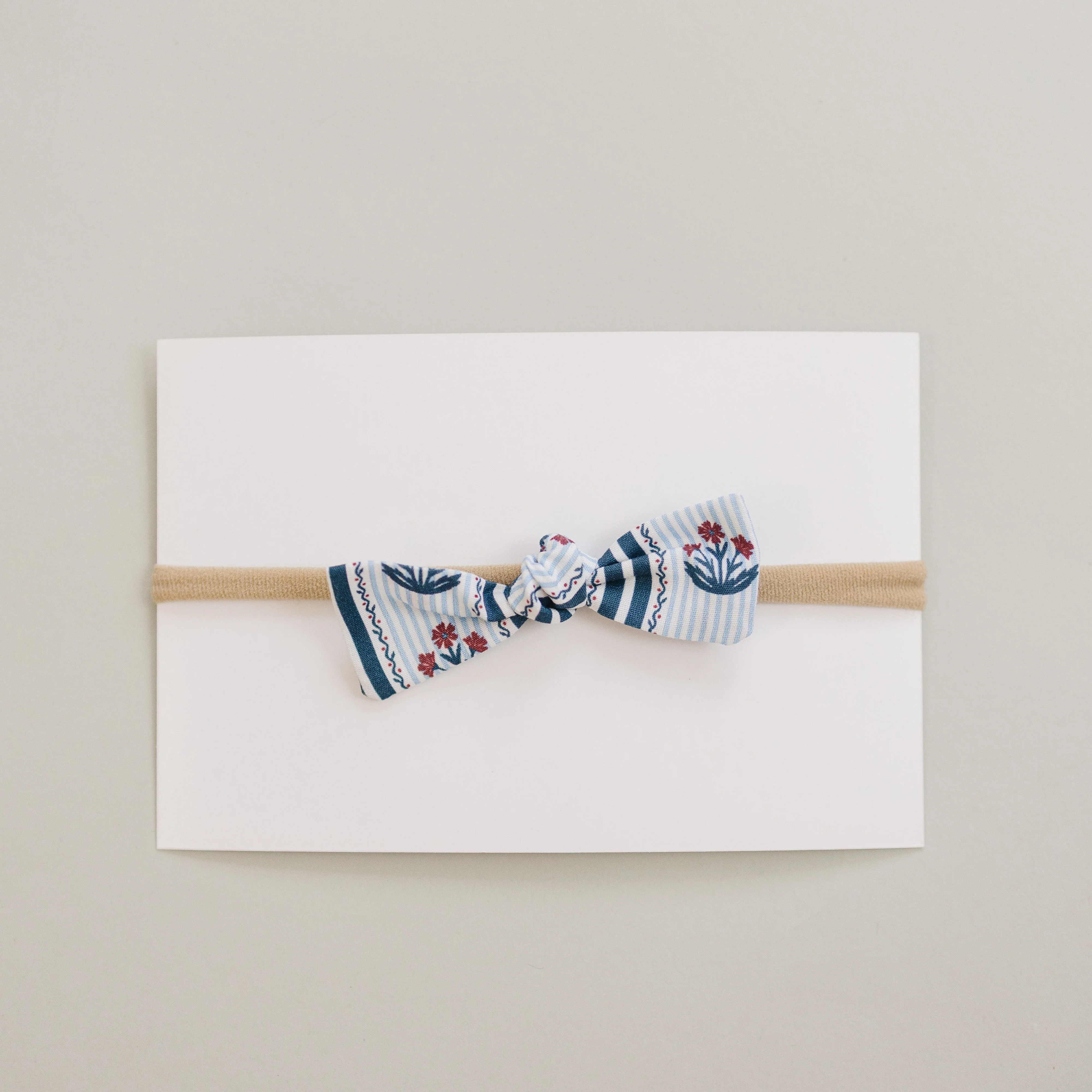 Block Print Hair Bow - Image 2