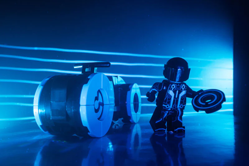 BLOK Lightcycle w/ Minifig - Image 2