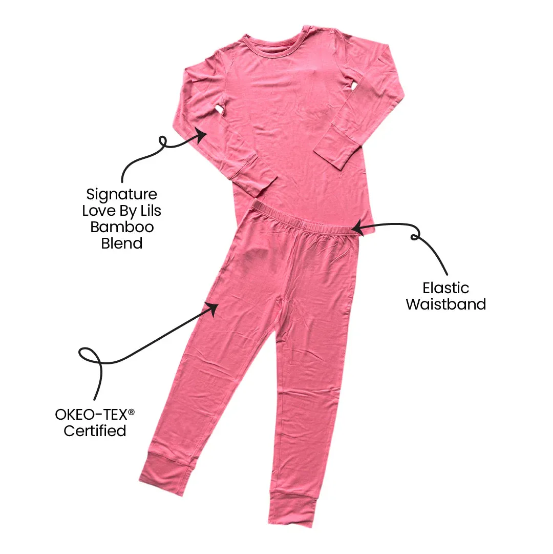 Blossom Solid Bamboo 2-Piece Long Sleeve Set - Image 2