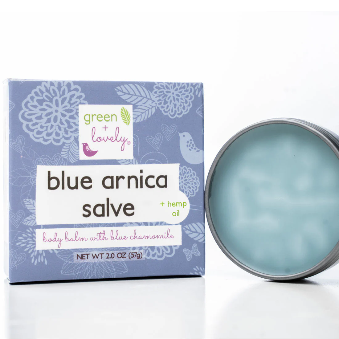 Blue Arnica Salve /// Muscle Rub with Hemp Seed Oil - Image 4