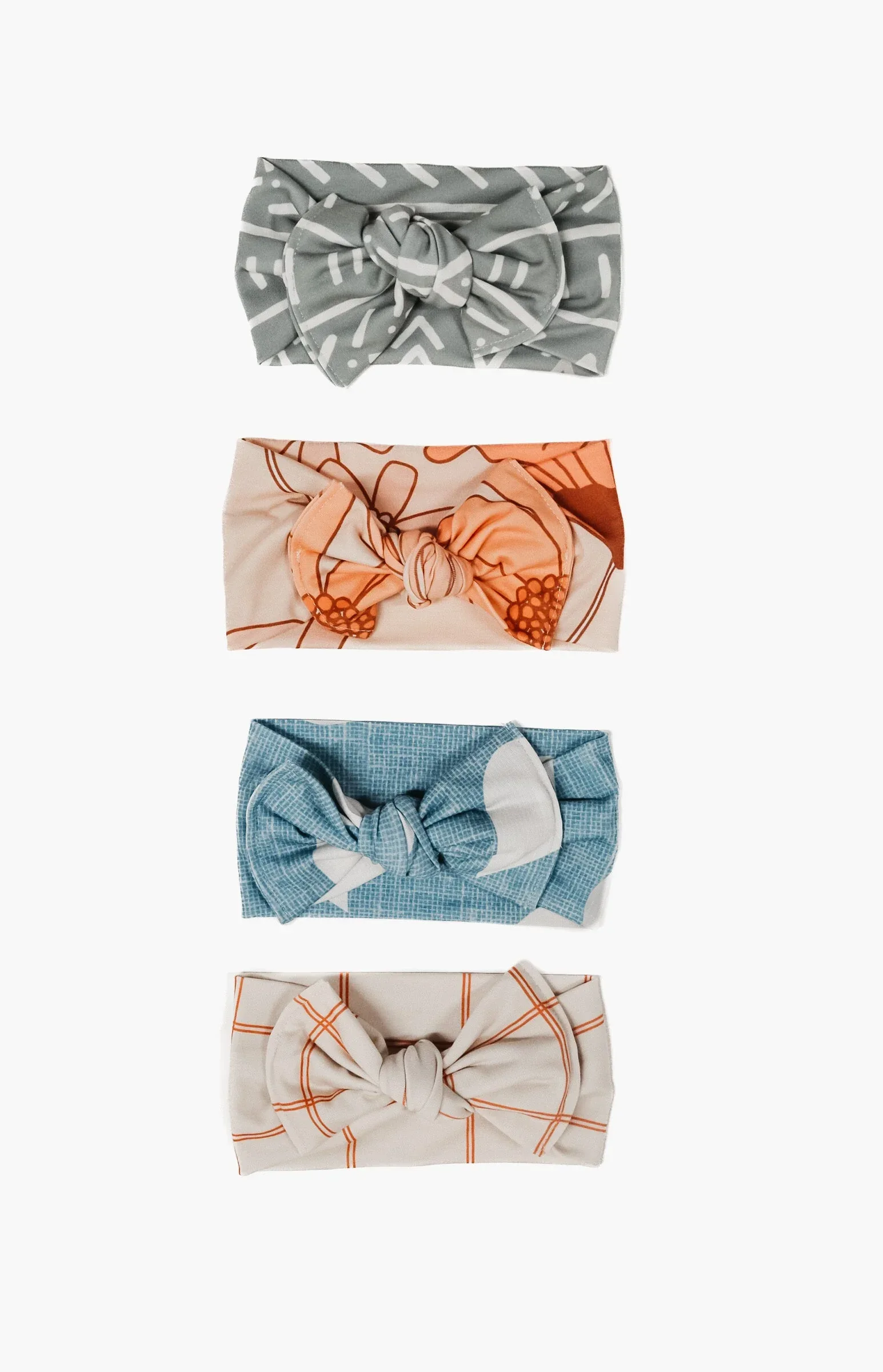 Blue Droplet Bow Headwrap - Image 2
