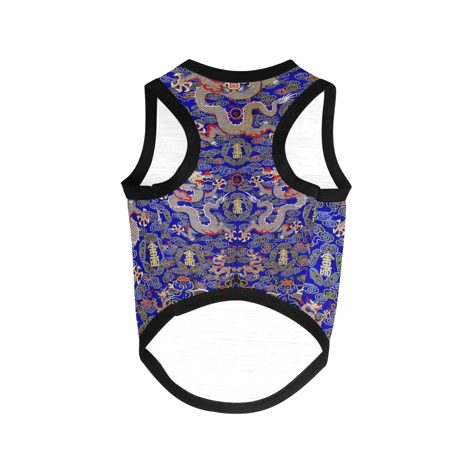 Blue Imperial Dragon Tank Top - Image 3